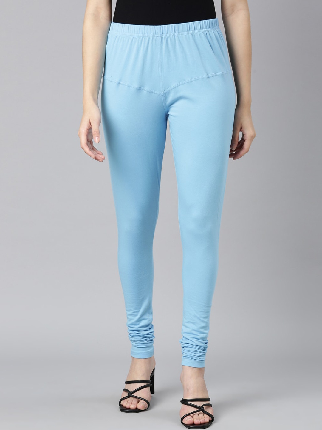 

DIXCY SCOTT Slimz Churidar Length Leggings, Blue