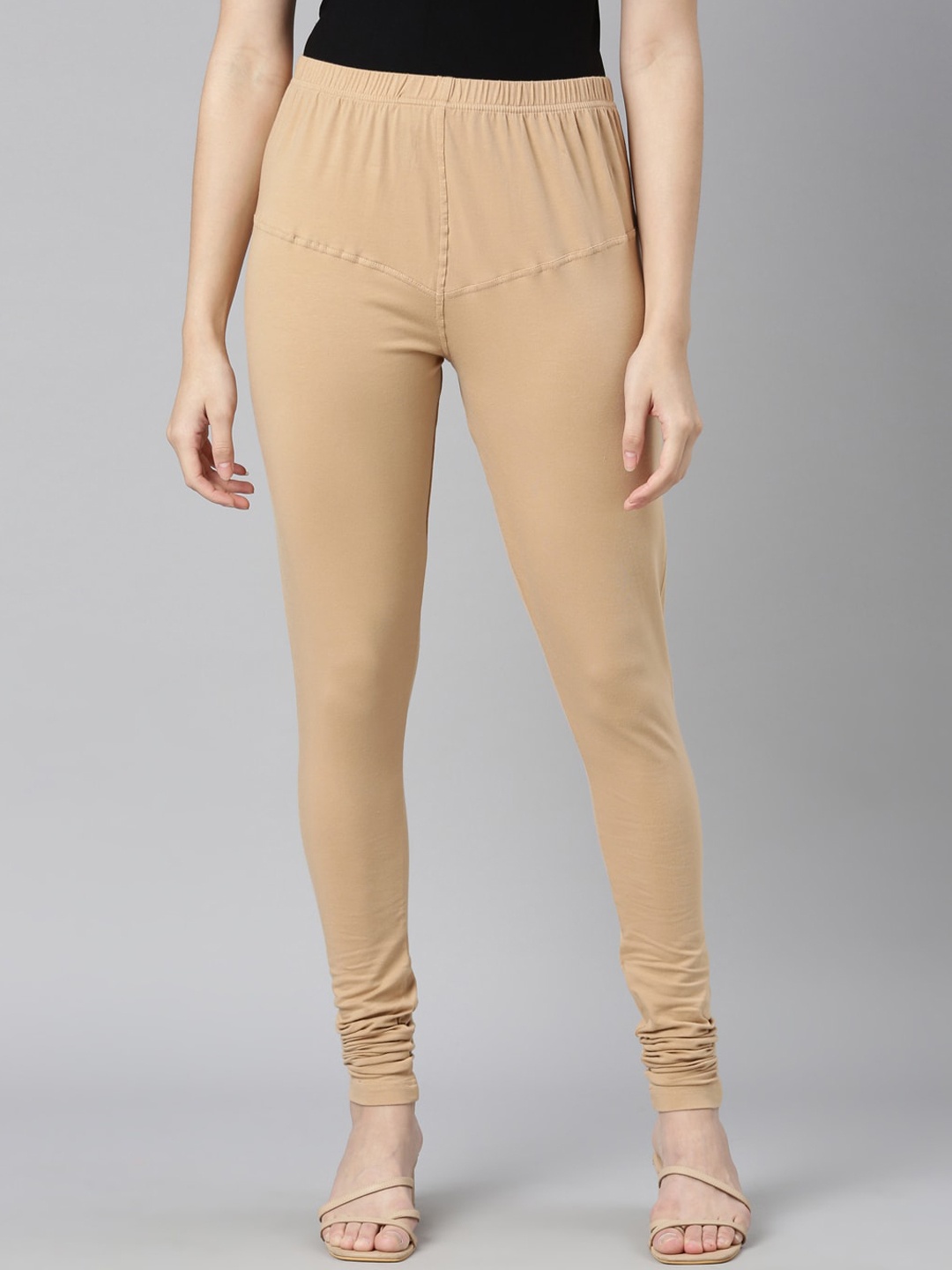 

DIXCY SCOTT Slimz Churidar Length Leggings, Beige
