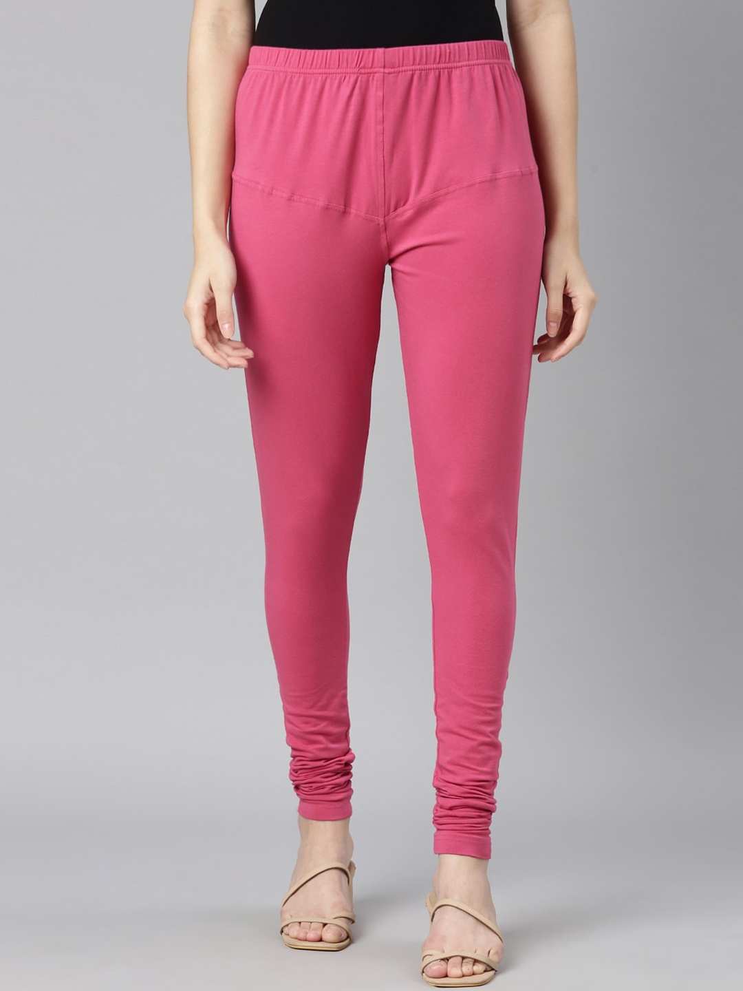 

DIXCY SCOTT Slimz Churidar Length Leggings, Pink