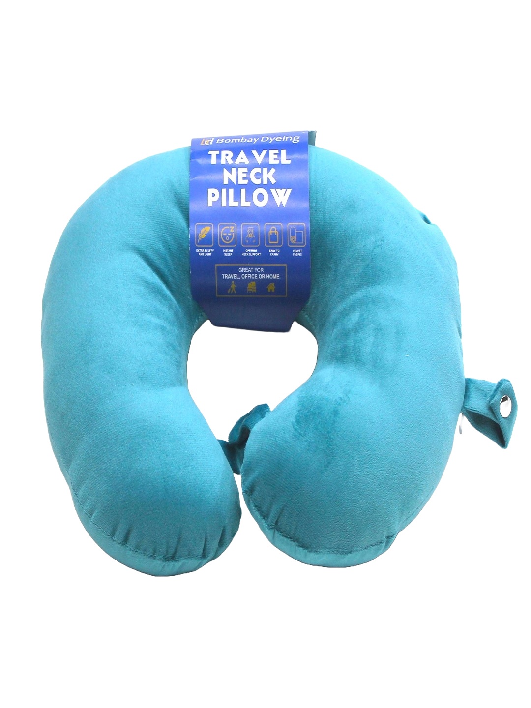 

BOMBAY DYEING Blue Lightweight Travel Neck Pillow