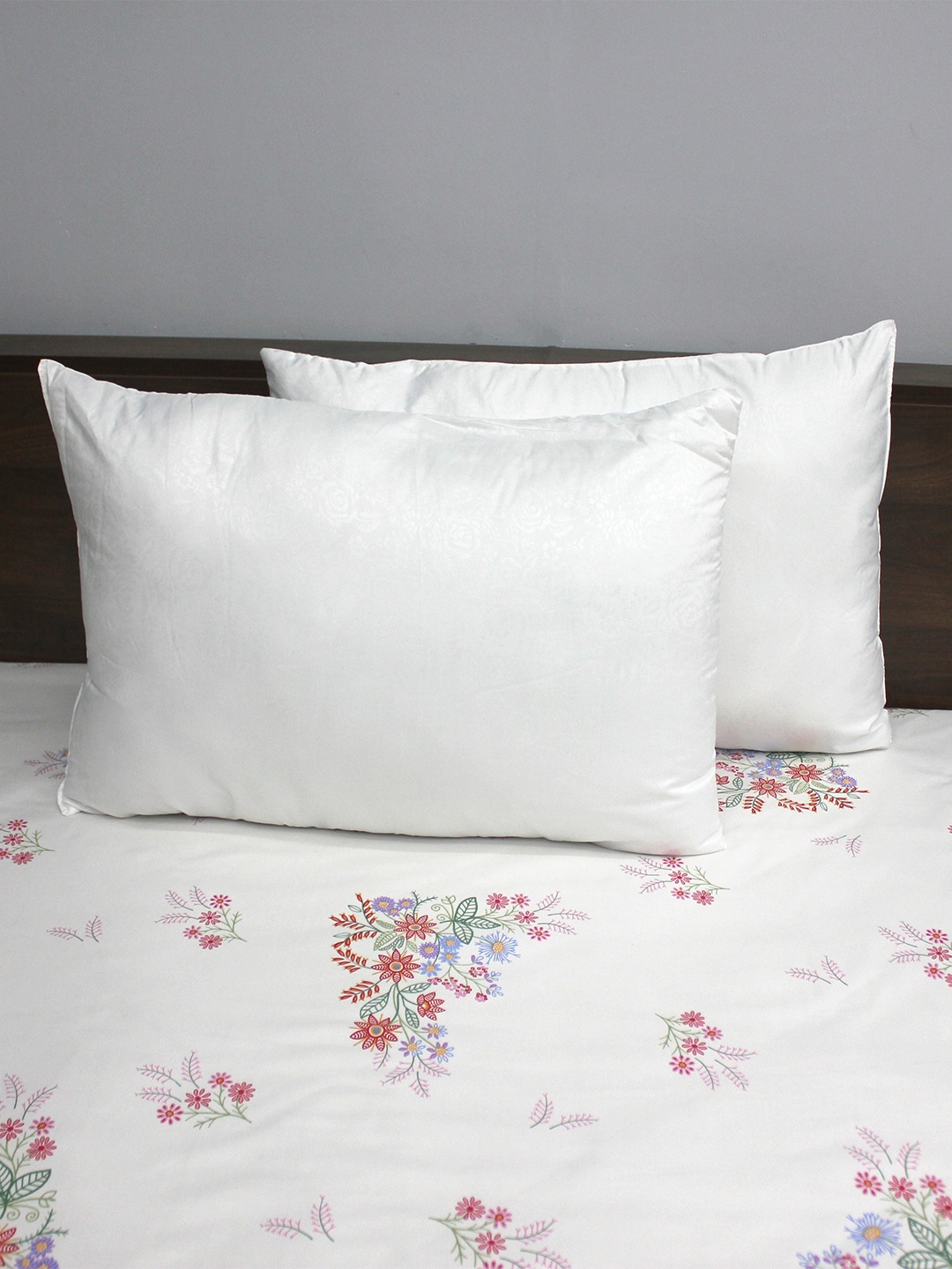 

BOMBAY DYEING White 2 Pieces Ultra soft Sleep Pillows