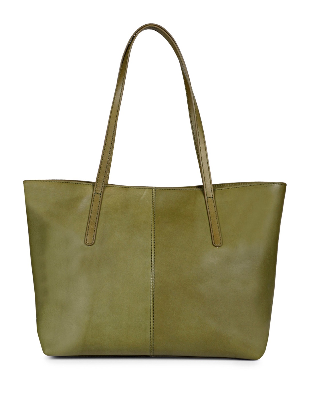 

Favore Leather Shoulder Bag, Olive