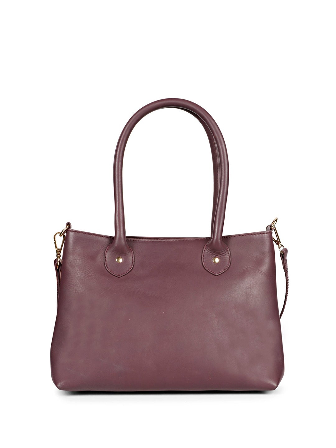 

Favore Leather Handheld Bag, Burgundy