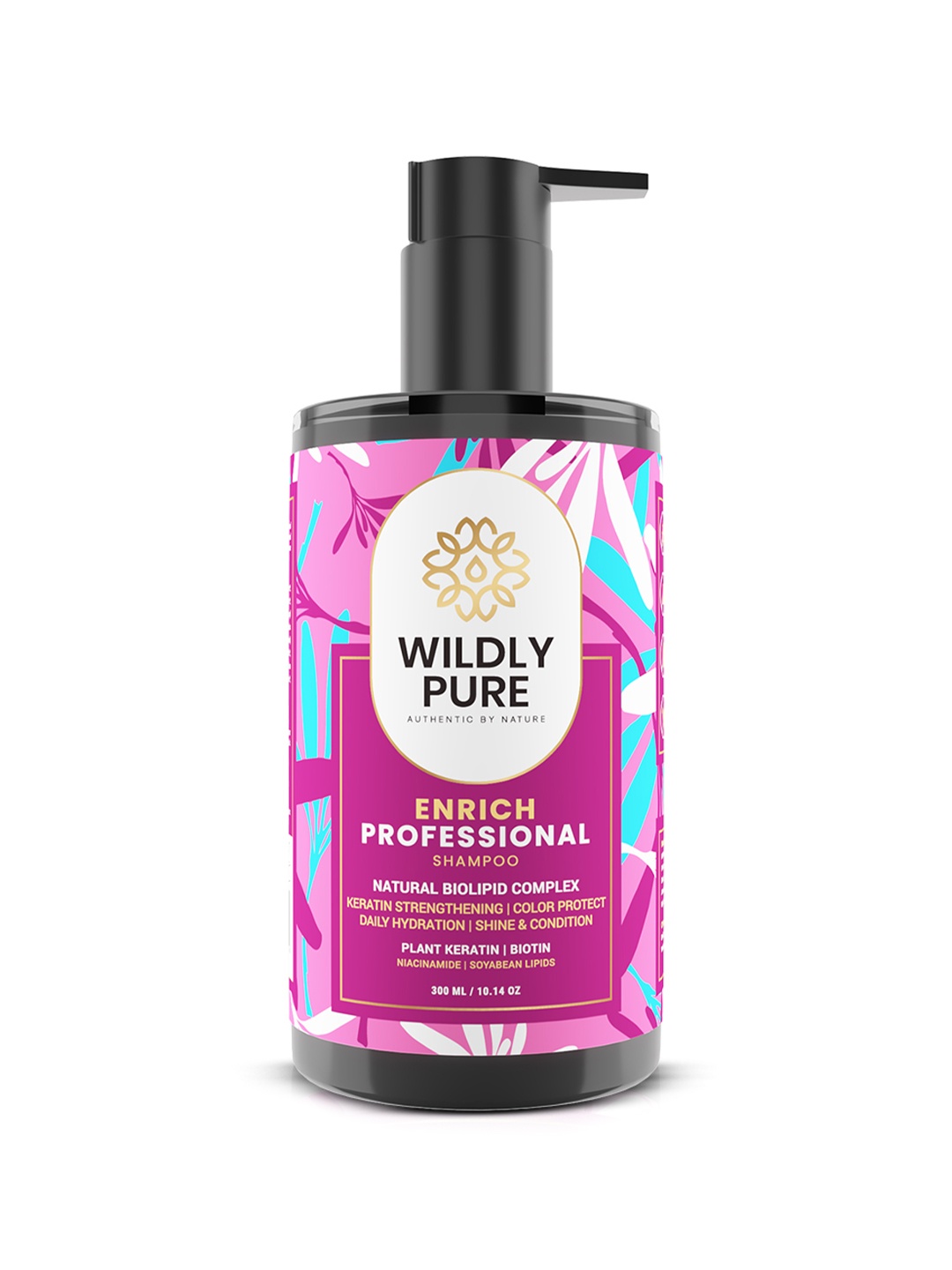 

Wildly Pure Enrich Professional Shampoo - 300ml, Pink