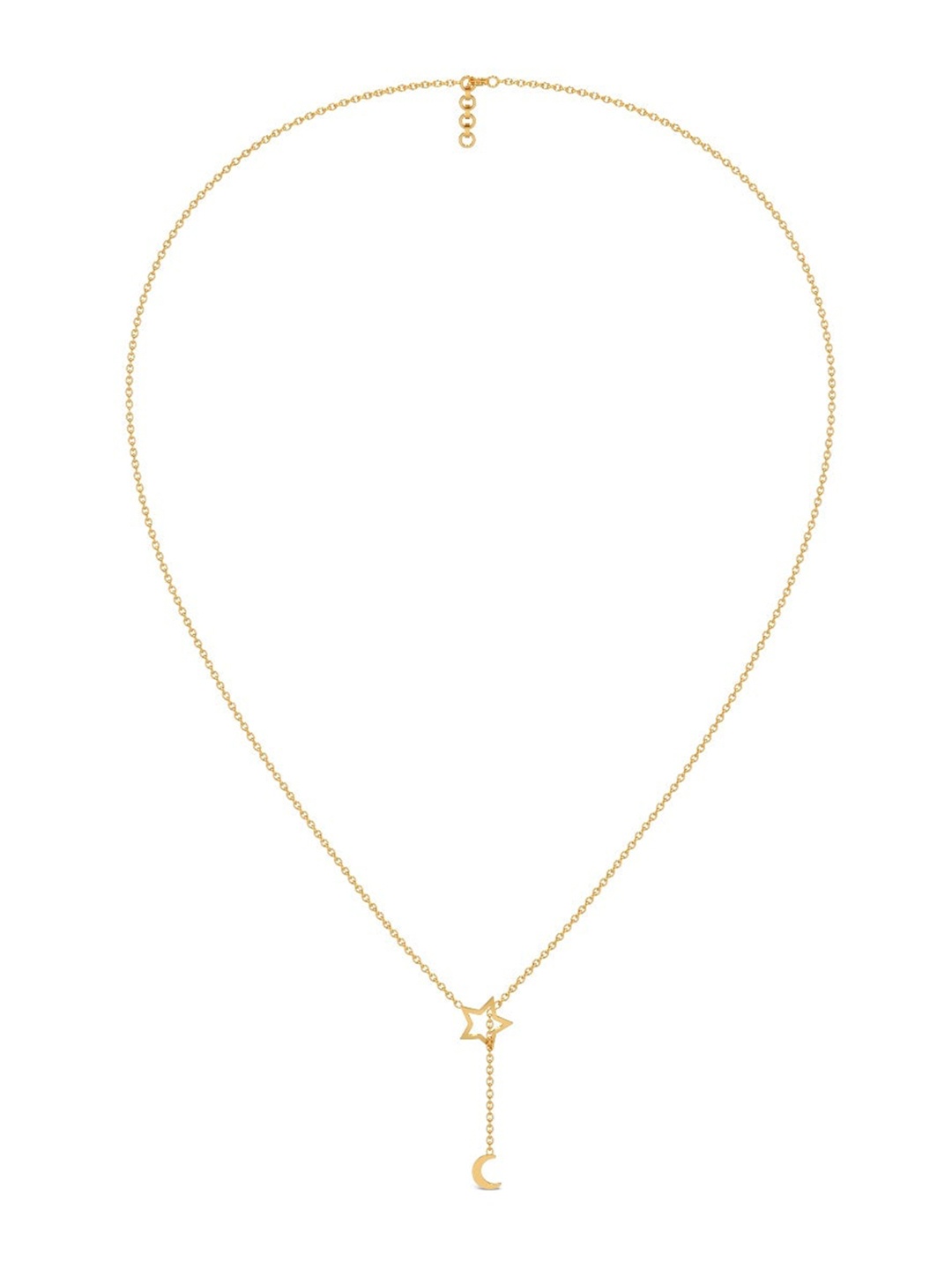 

CANDERE A KALYAN JEWELLERS COMPANY 14KT Gold Necklace-1.53gm