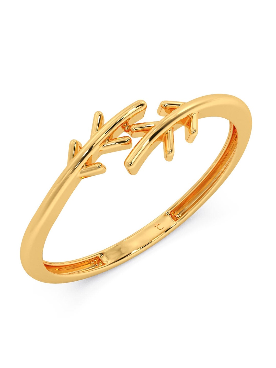 

CANDERE A KALYAN JEWELLERS COMPANY 18KT Gold Ring-1.06 g