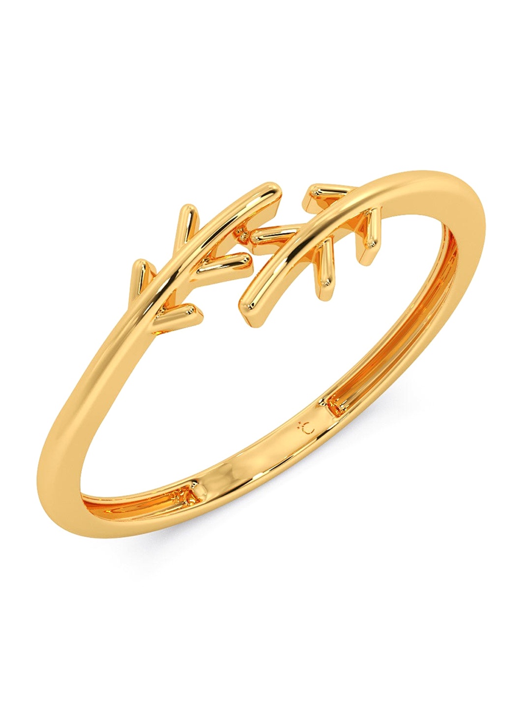 

CANDERE A KALYAN JEWELLERS COMPANY 18KT Gold Ring-1.03 g