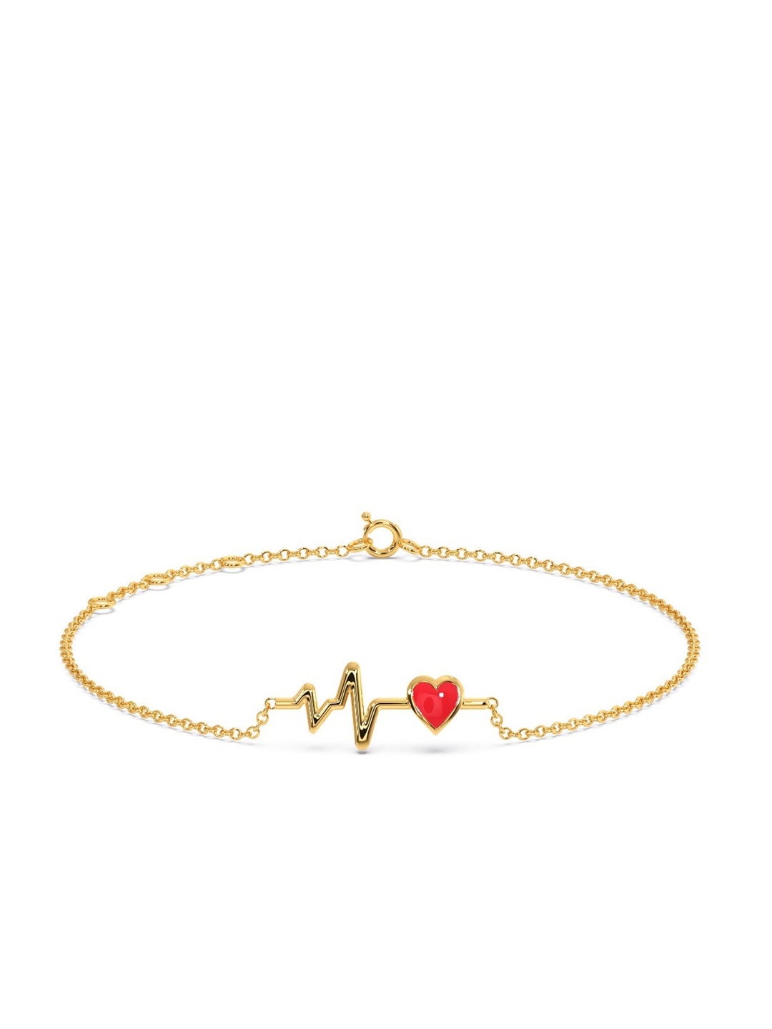 

CANDERE A KALYAN JEWELLERS COMPANY 14KT Gold Bracelet-0.95 g