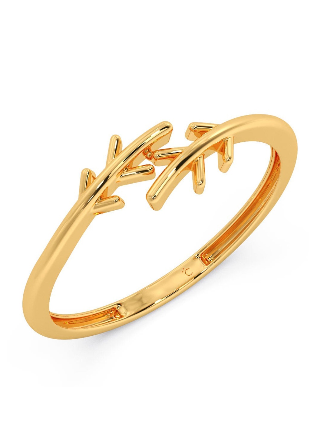 

CANDERE A KALYAN JEWELLERS COMPANY 18KT Gold Ring-1.01gm