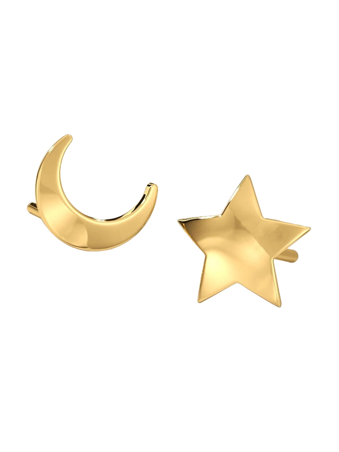 

CANDERE A KALYAN JEWELLERS COMPANY 14KT Gold Stud Earrings-0.64gm