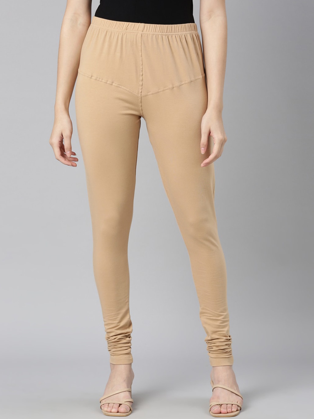 

DIXCY SCOTT Slimz Churidar Length Leggings, Beige