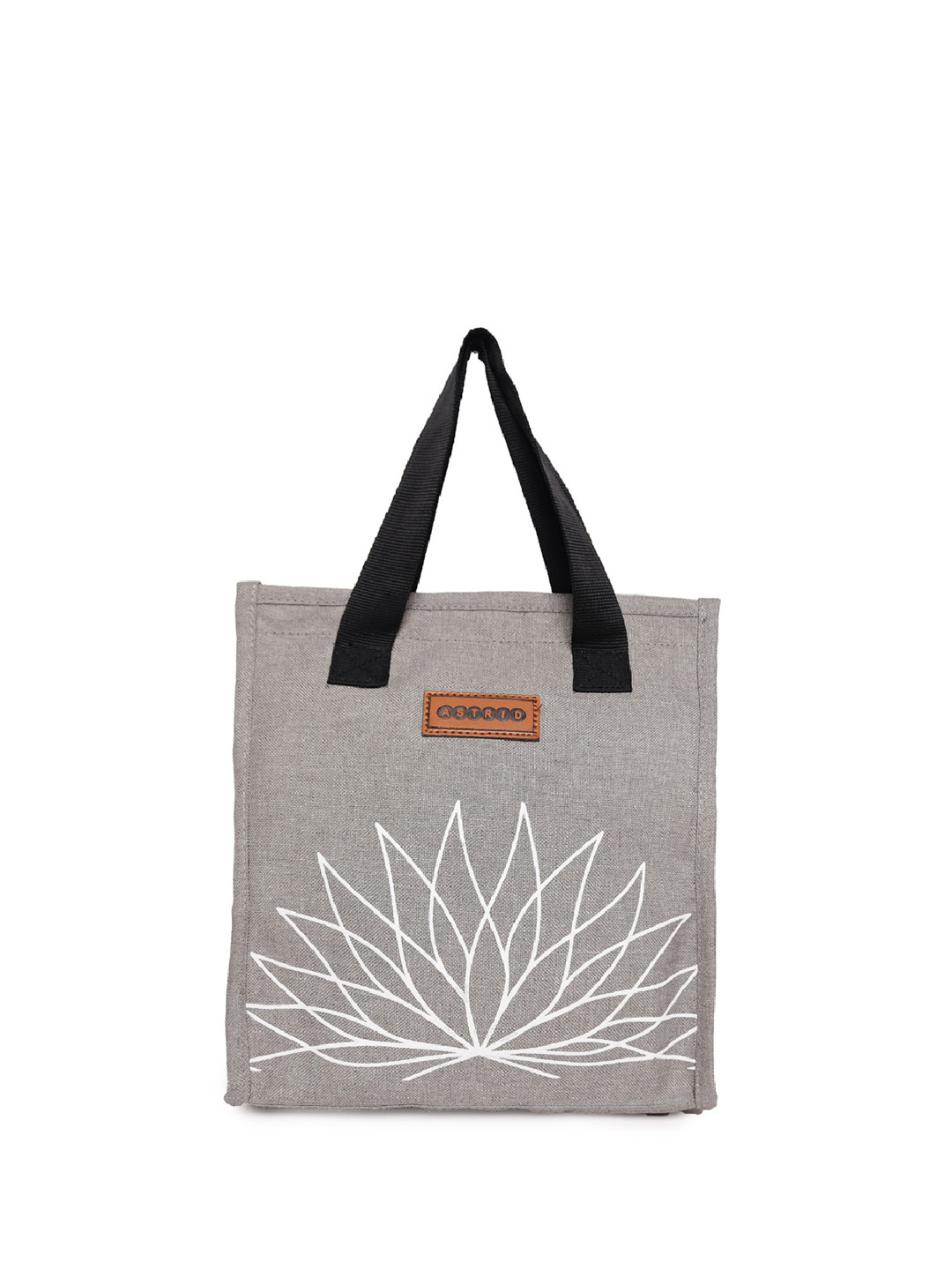

ASTRID Graphic Printed Lunch bags, Grey
