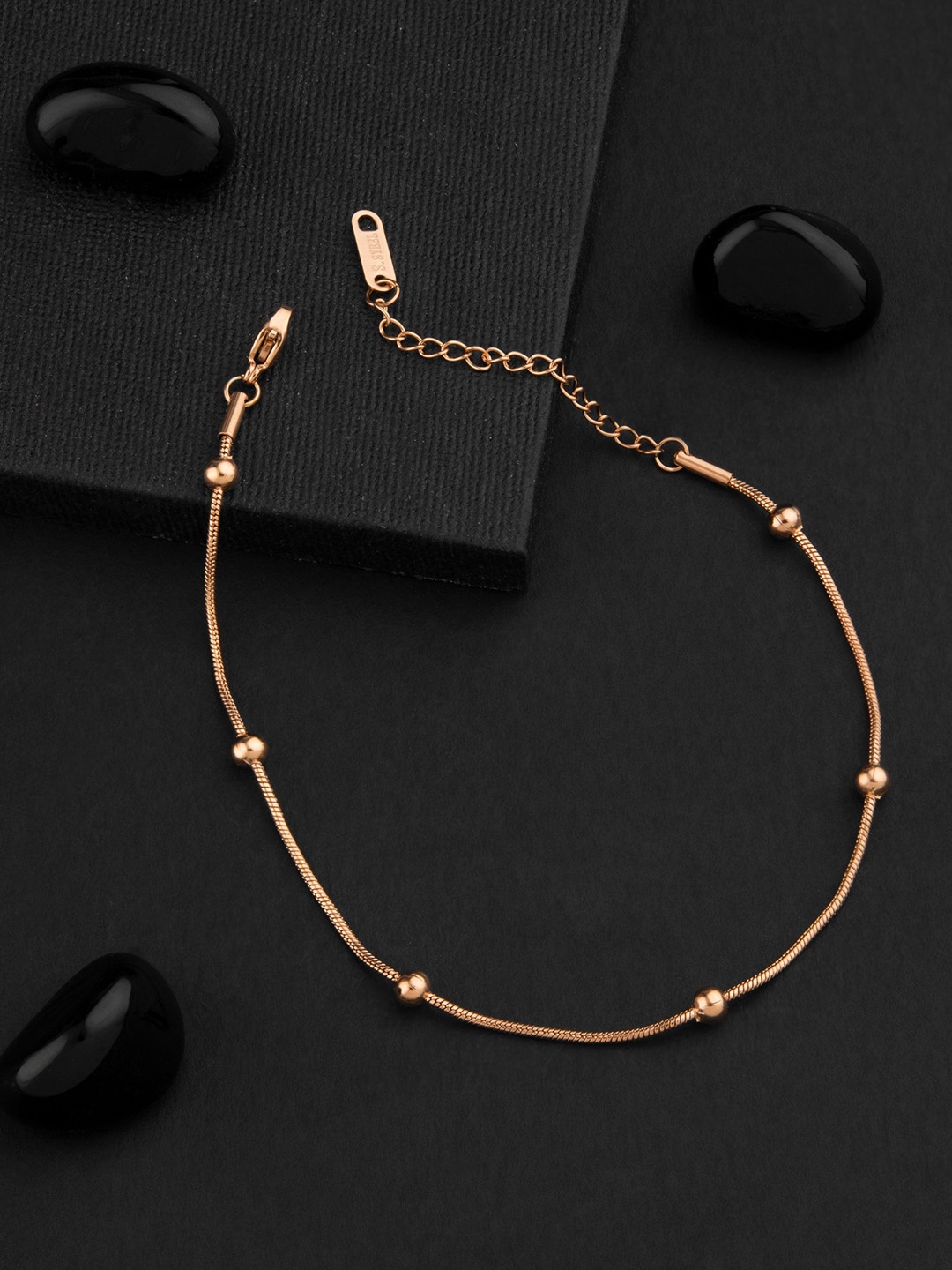 

E2O Rose Gold-Plated Anklet
