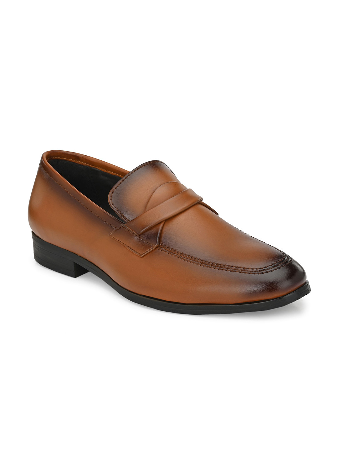 

INVICTUS Men Slip-On Formal Loafers, Tan