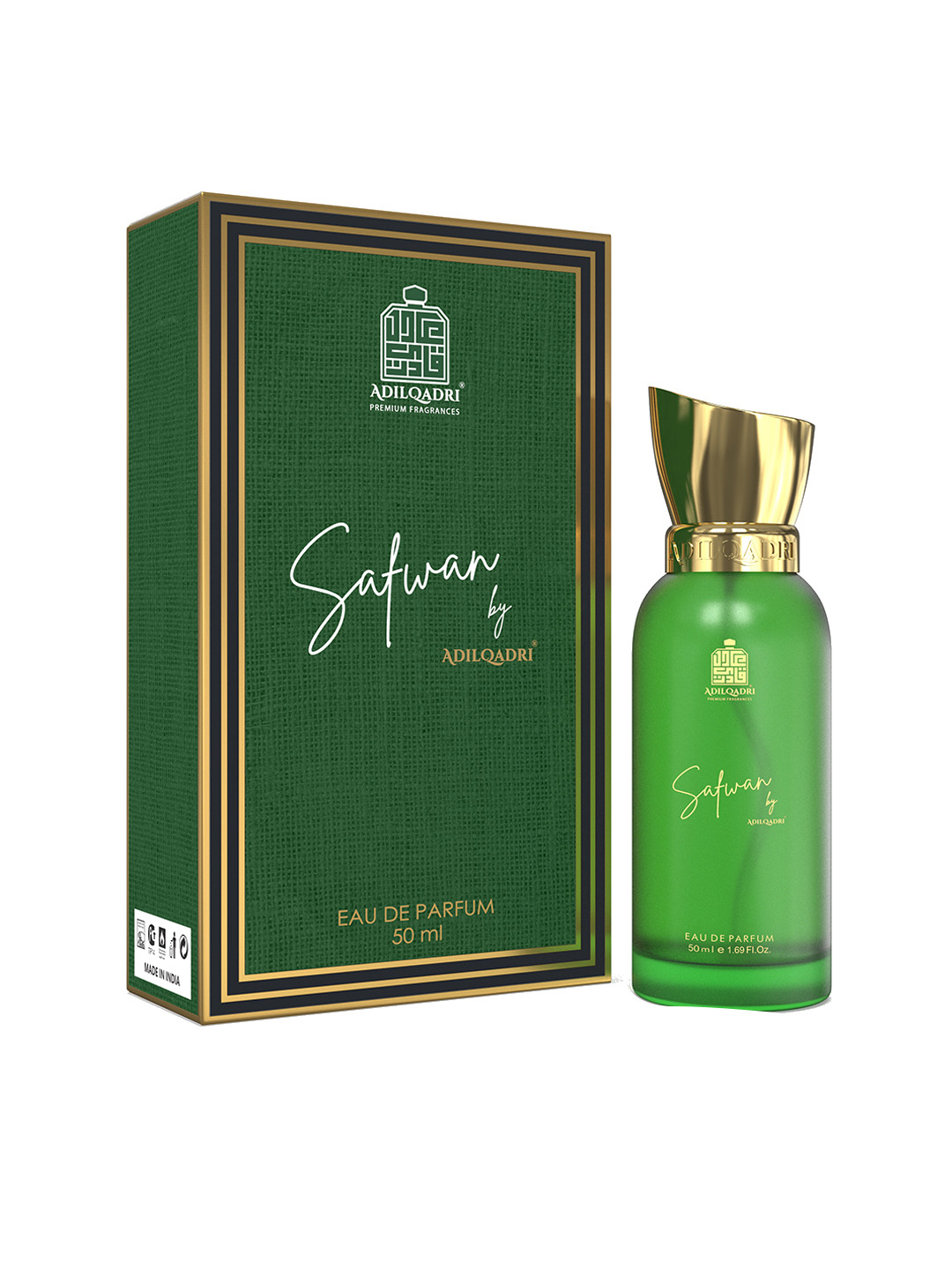

ADILQADRI Safwan Long Lasting Eau De Parfum - 50ml, Green