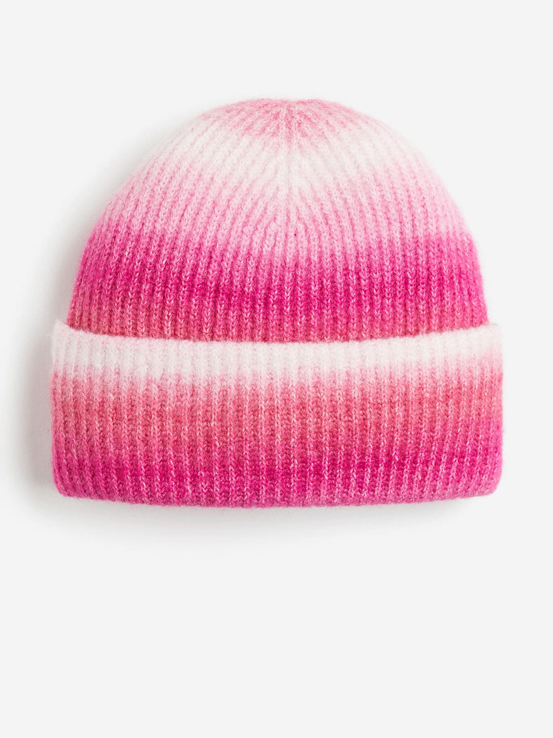 

H&M Girls Rib-Knit Hat, Pink