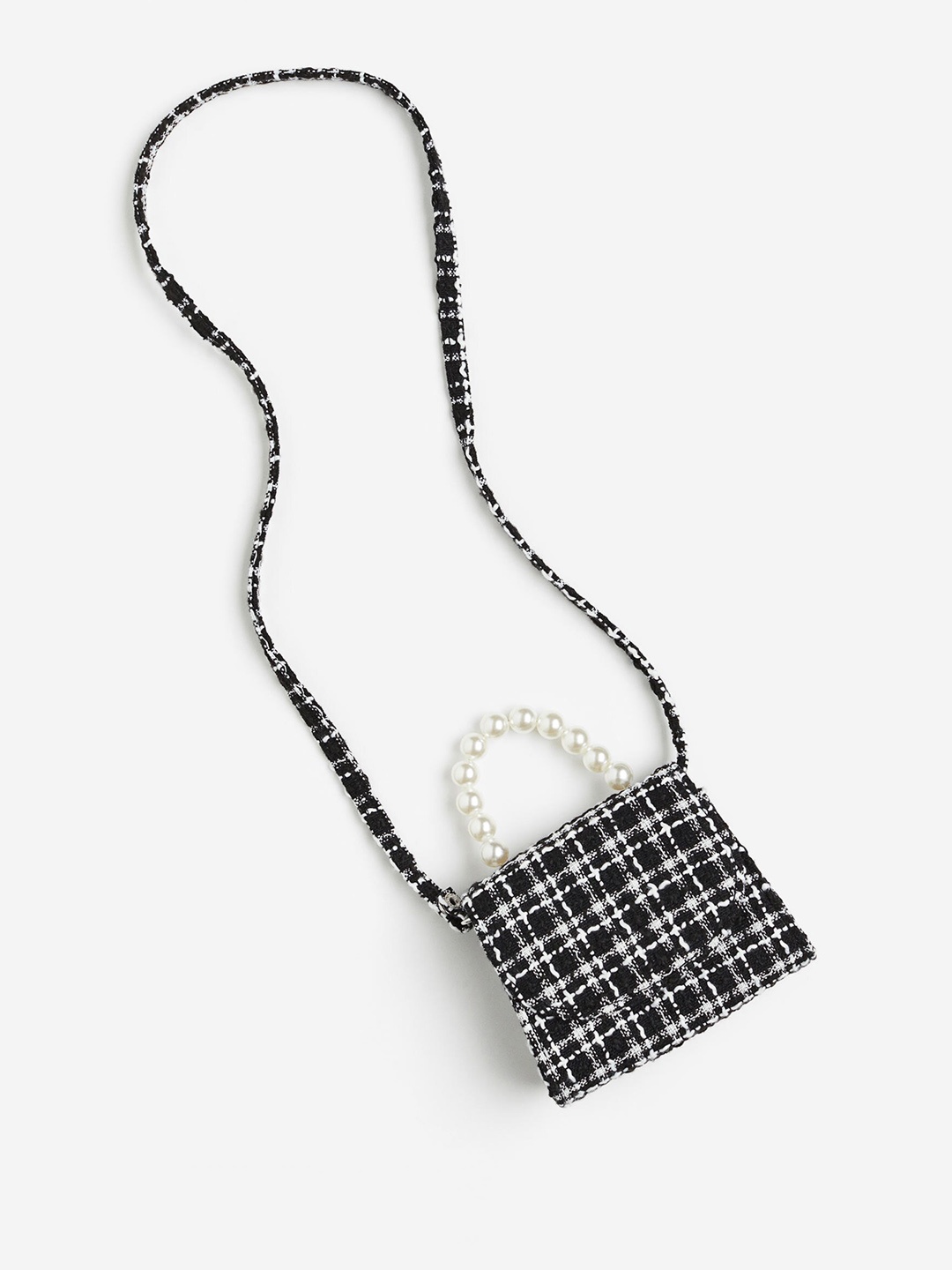 

H&M Girls Boucl Shoulder Bag, Black