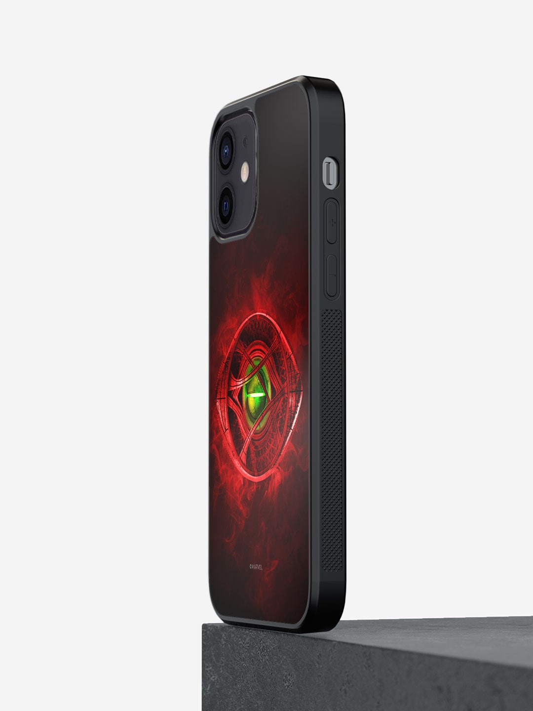 

macmerise The Eye Of Agamotto iPhone 12 Bumper Case Cover, Black