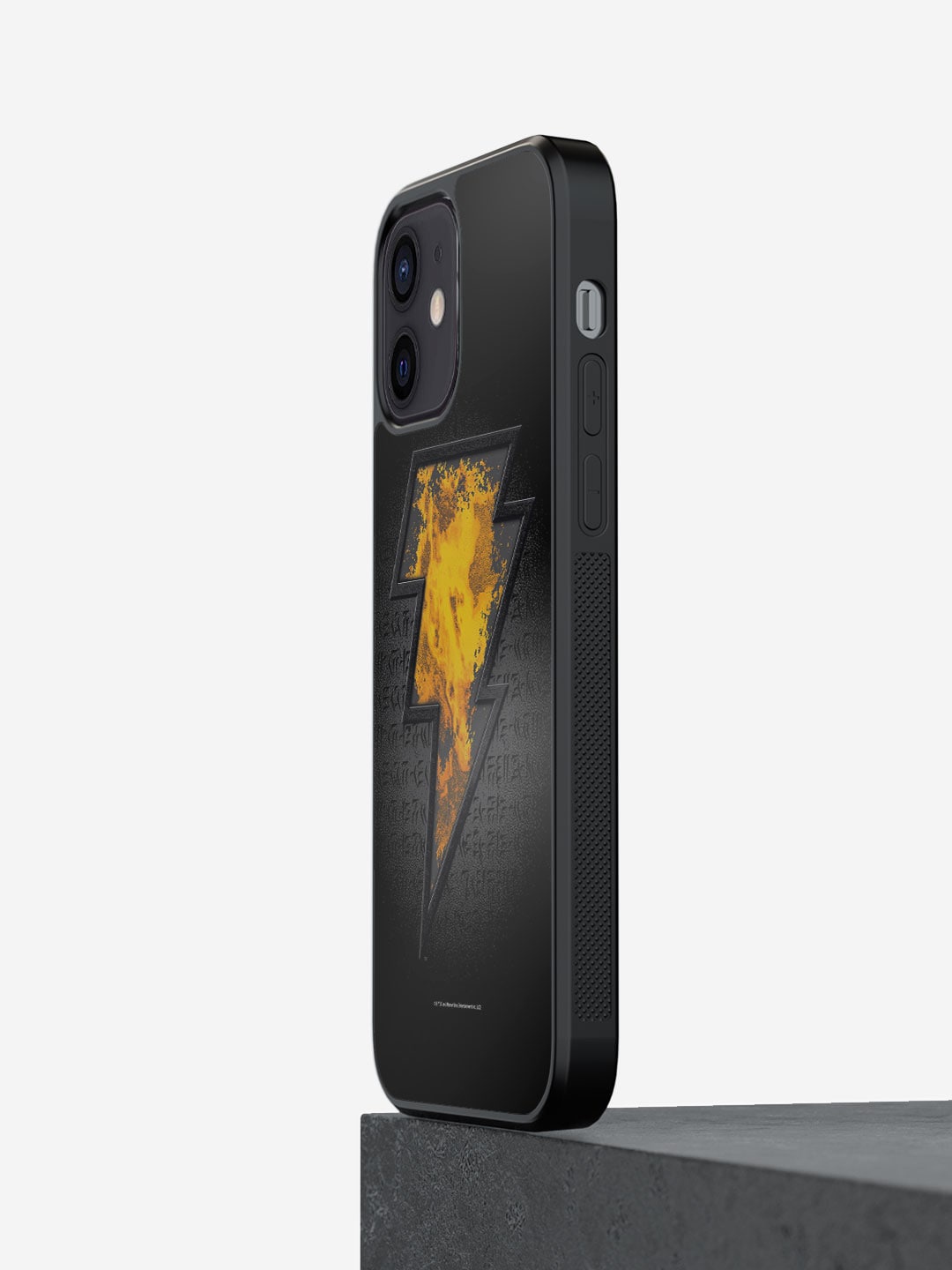 

macmerise Black Adam Thunder iPhone 12 Mini Bumper Case Cover