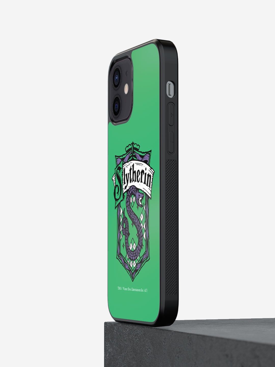 

macmerise Crest Slytherin iPhone 12 Mini Bumper Case Cover, Green