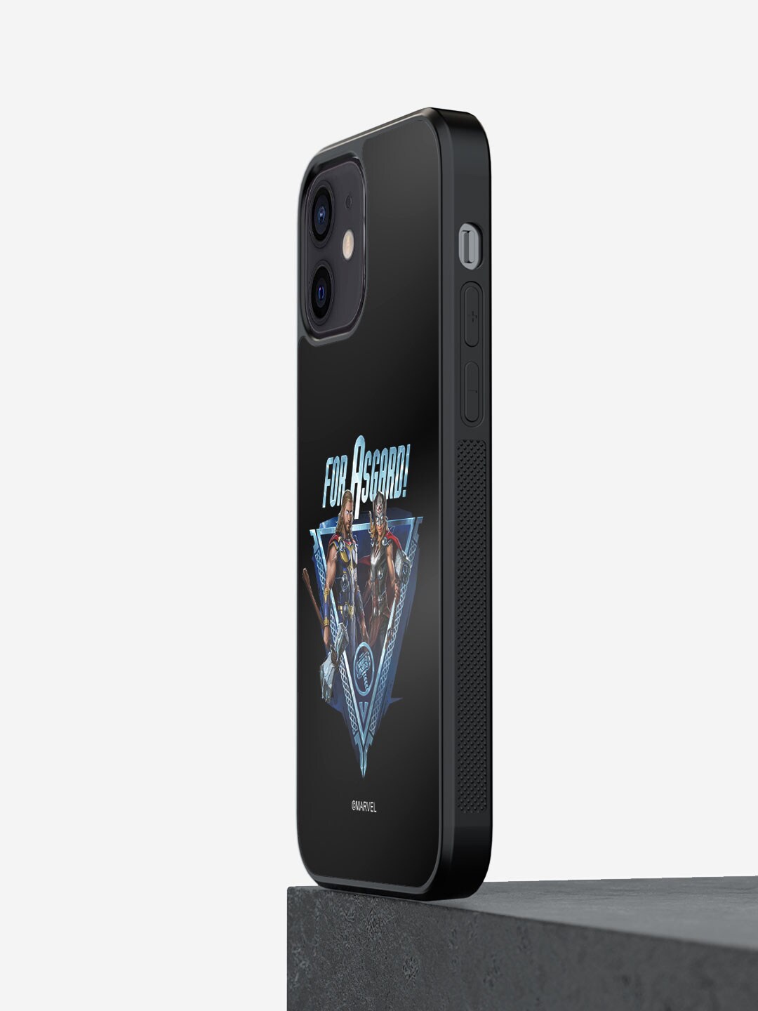 

macmerise For Asgard Printed iPhone 12 Mini Phone Bumper Case Cover, Black
