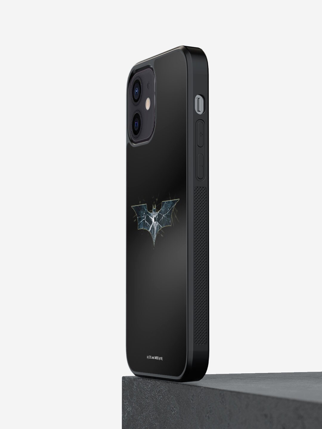 

macmerise Classic Batman iPhone 12 Mini Bumper Case Cover, Black