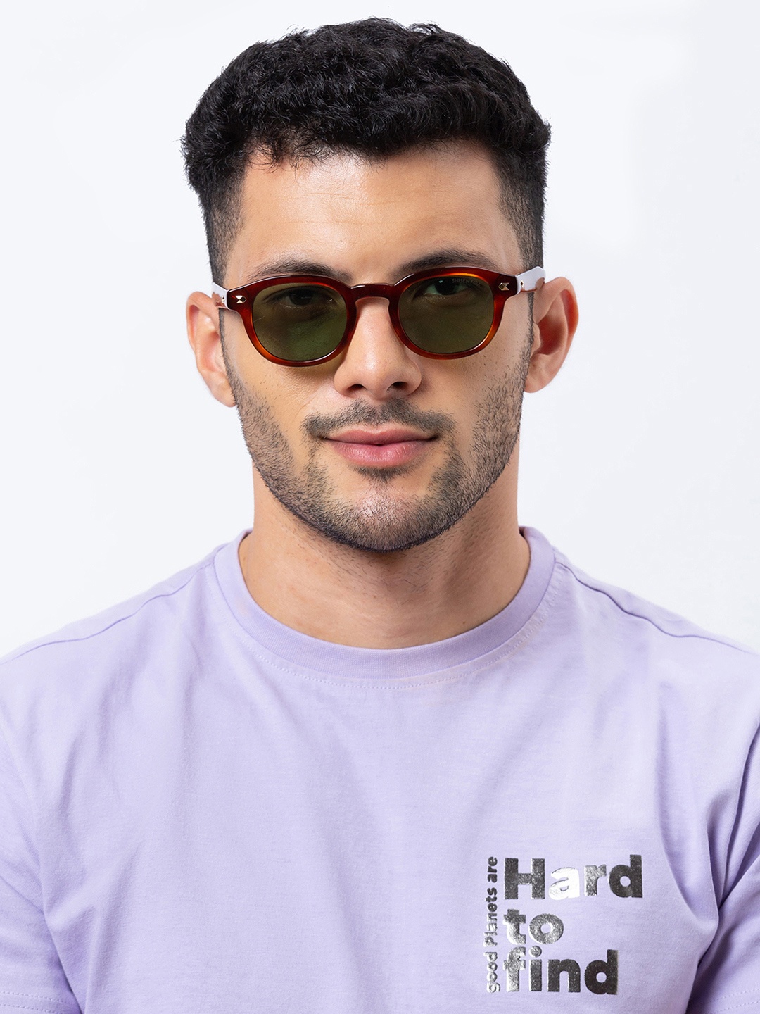 

Shisen Fox KITSUNE HAVANA Unisex Sunglass 46, Green