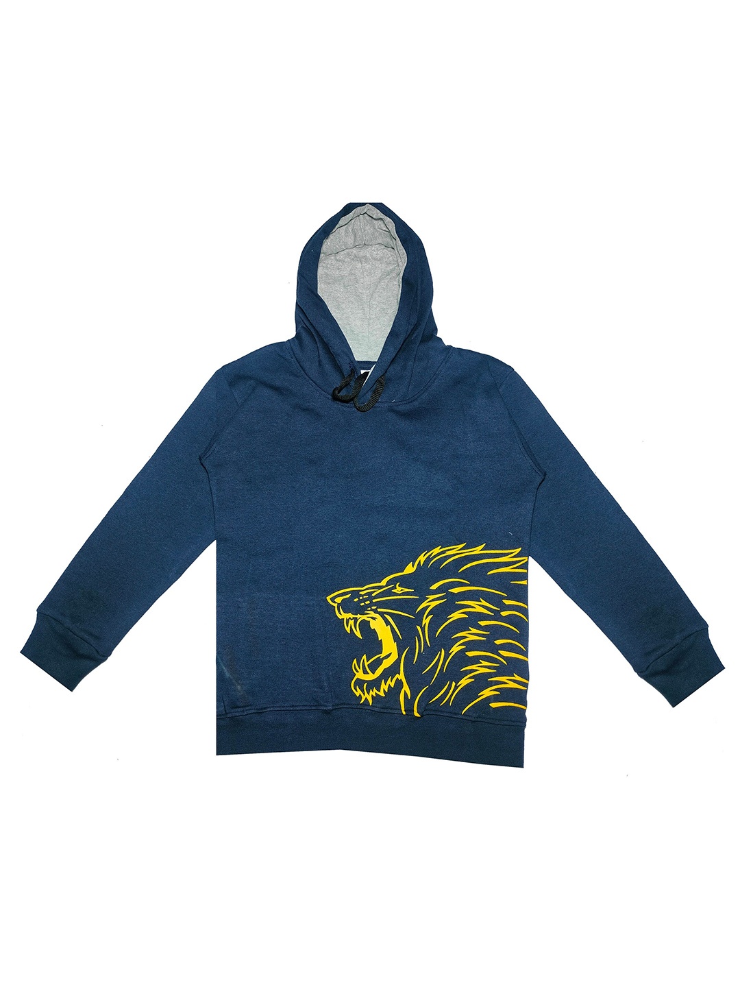 

BAESD Boys Graphic Printed Hooded Pure Cotton Pullover, Navy blue