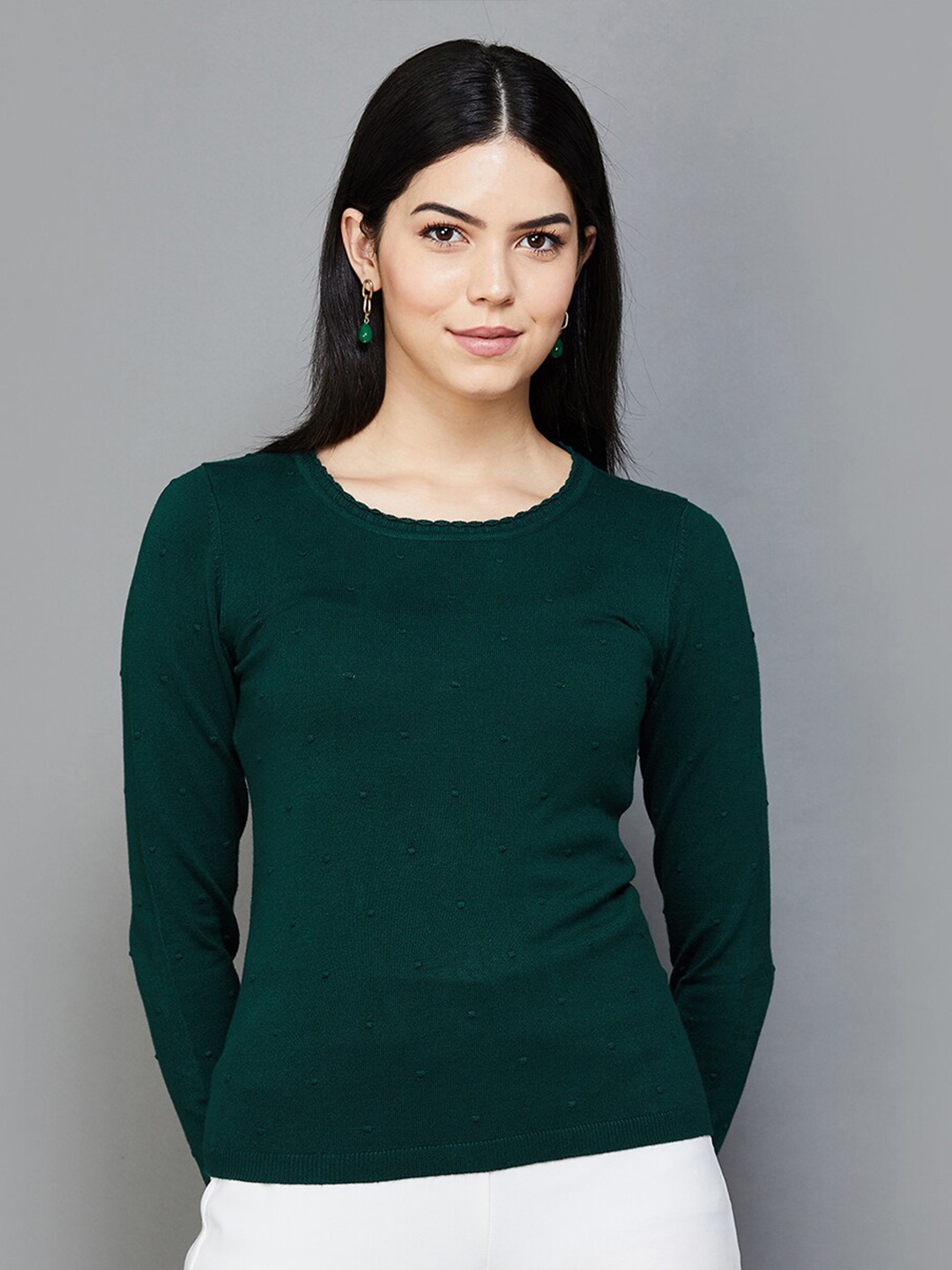

CODE by Lifestyle Round Neck Pullover Sweatshirt, Teal