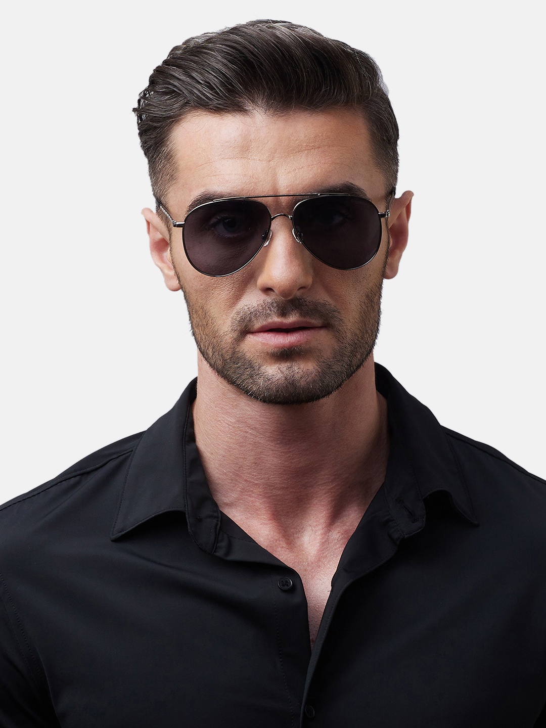 

Shisen Fox HIKOSHI GUN Unisex Sunglass 59, Grey