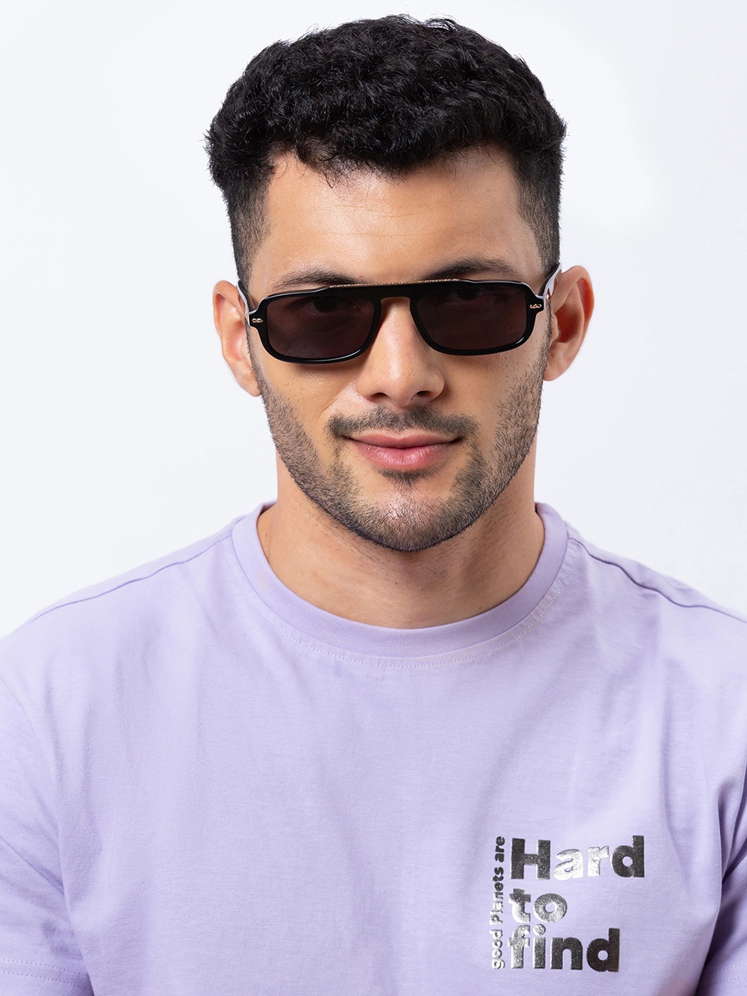 

Shisen Fox SAMURAI PIANO BLACK Unisex Sunglass 54, Grey