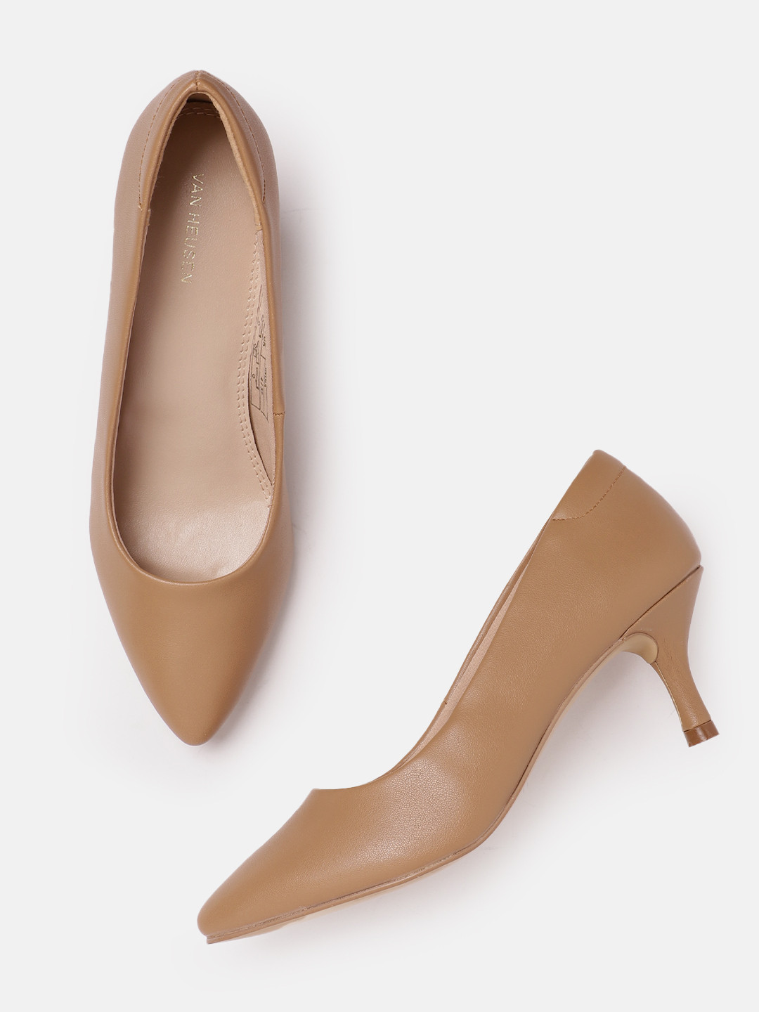 

Van Heusen Slim Heel Pumps, Nude