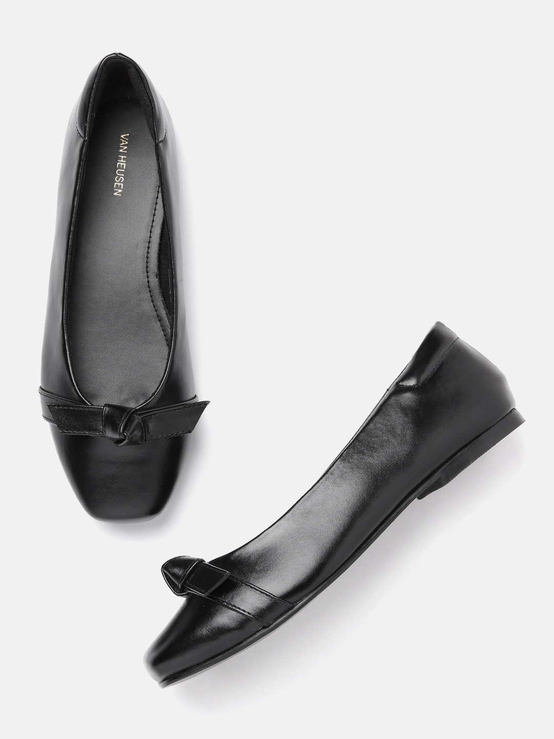 

Van Heusen Woman Ballerinas With Bow Detail, Black