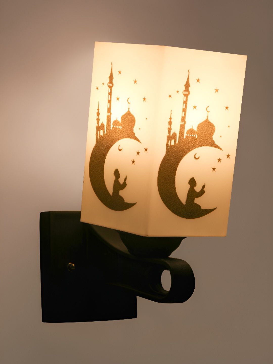 

Afast White & Black Textured Wall Lamps
