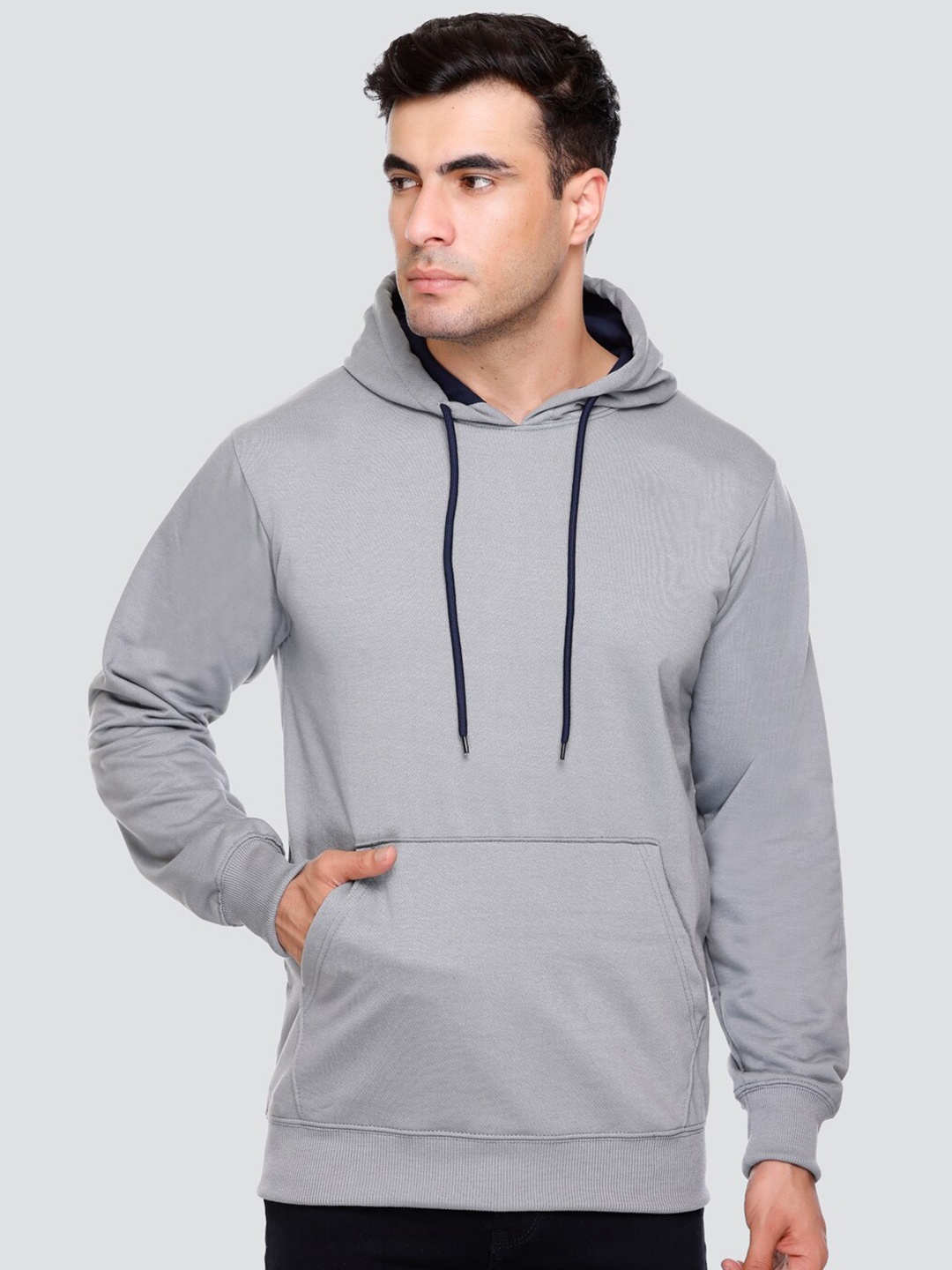 

Concede Hooded Fleece Pullover, Grey