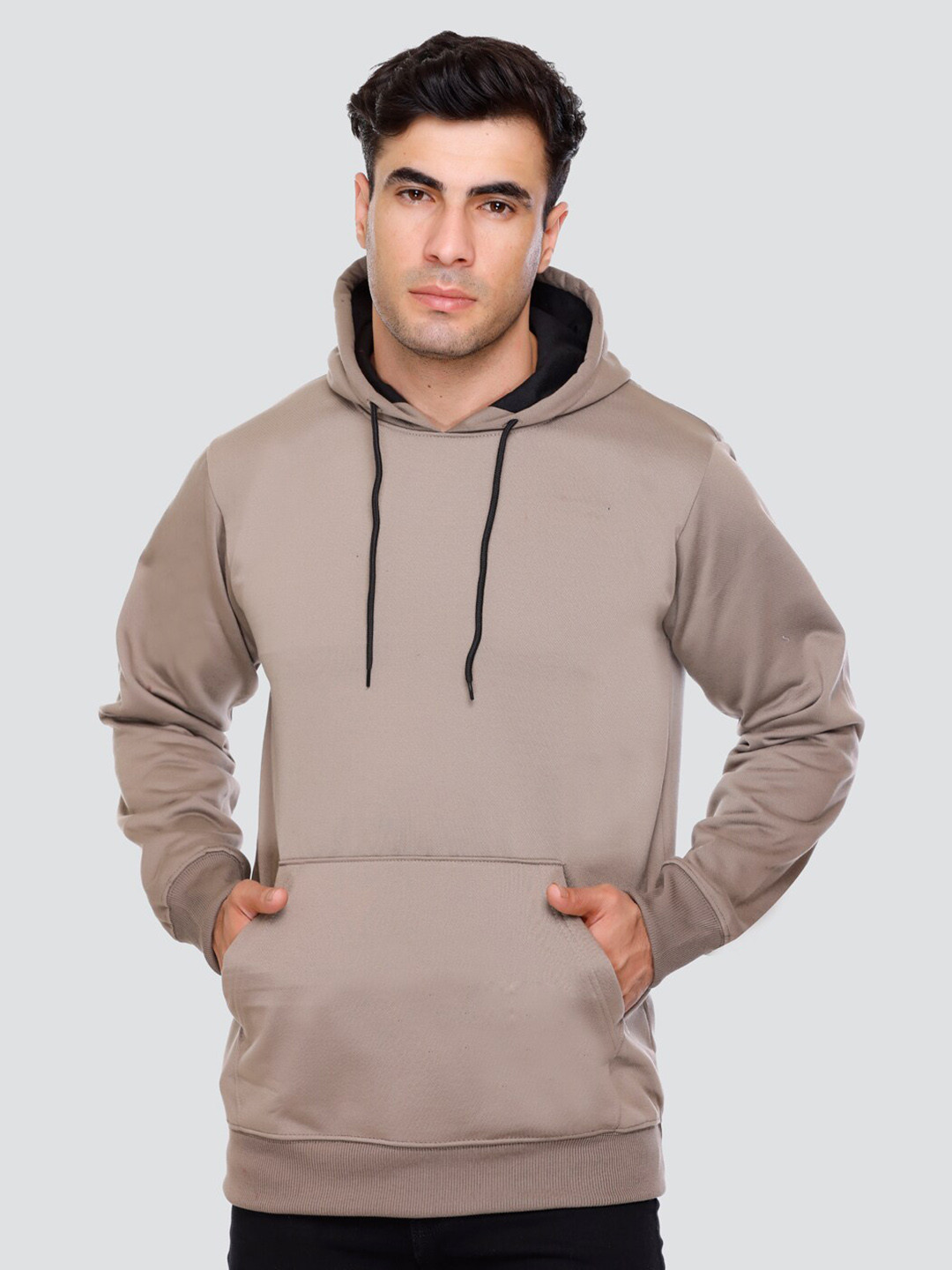

Concede Hooded Fleece Sweatshirt, Beige