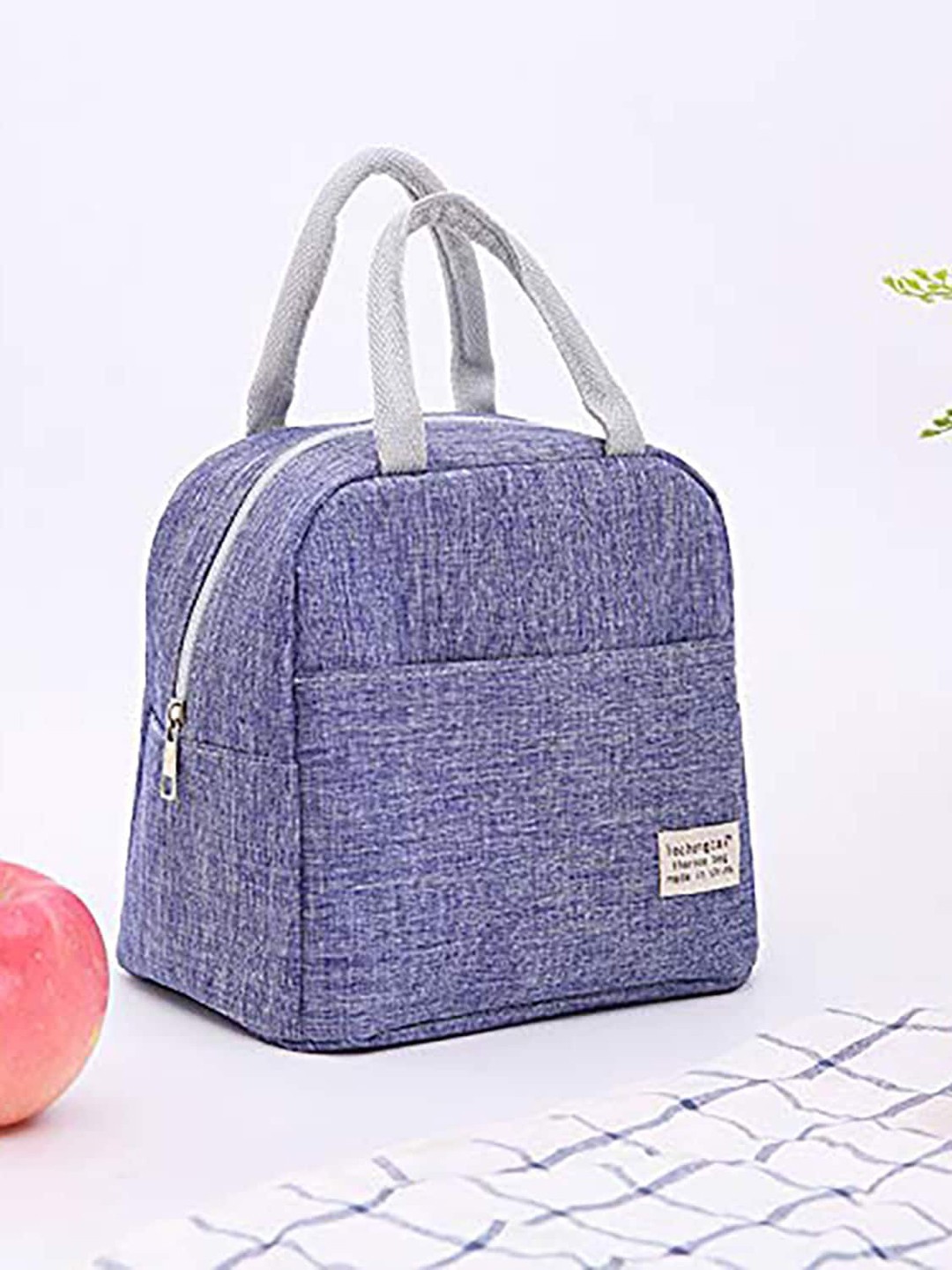 

HOUSE OF QUIRK Insulated Reusable Lunch Bag, Purple