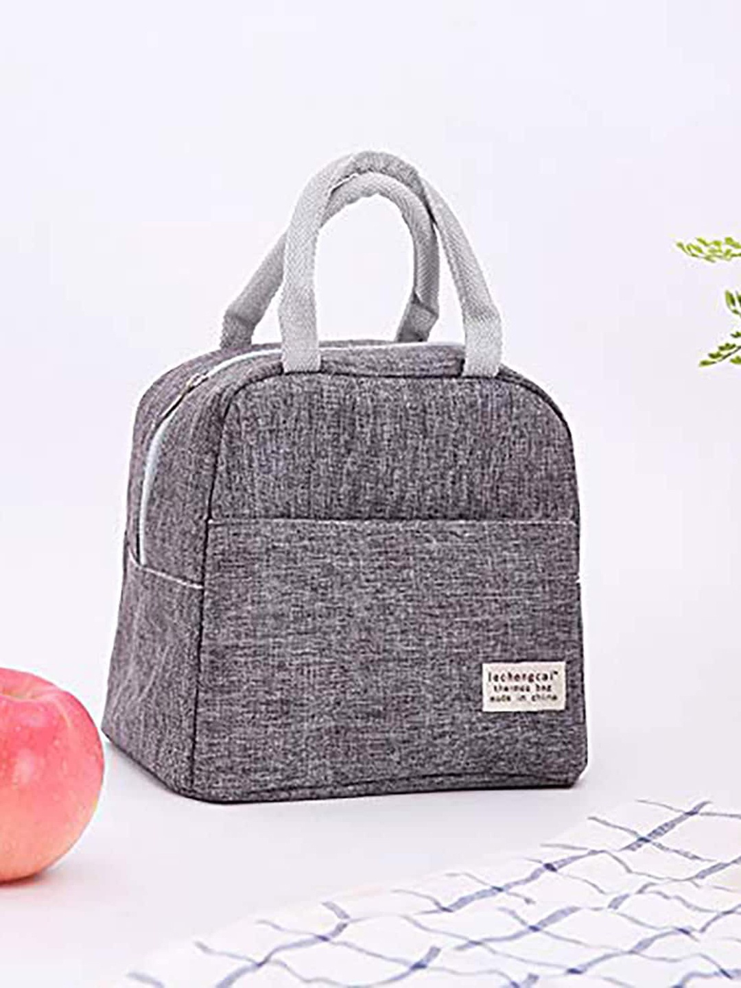 

HOUSE OF QUIRK Insulated Reusable Lunch Bag, Grey