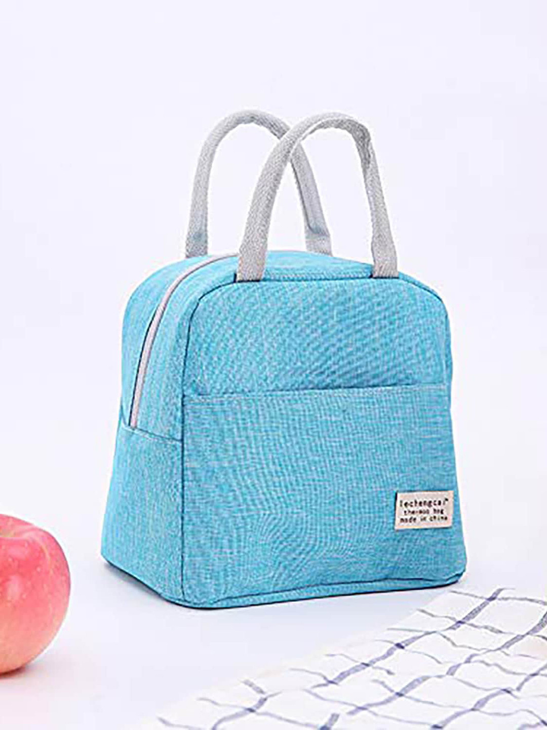 

HOUSE OF QUIRK Insulated Reusable Lunch Bag, Blue