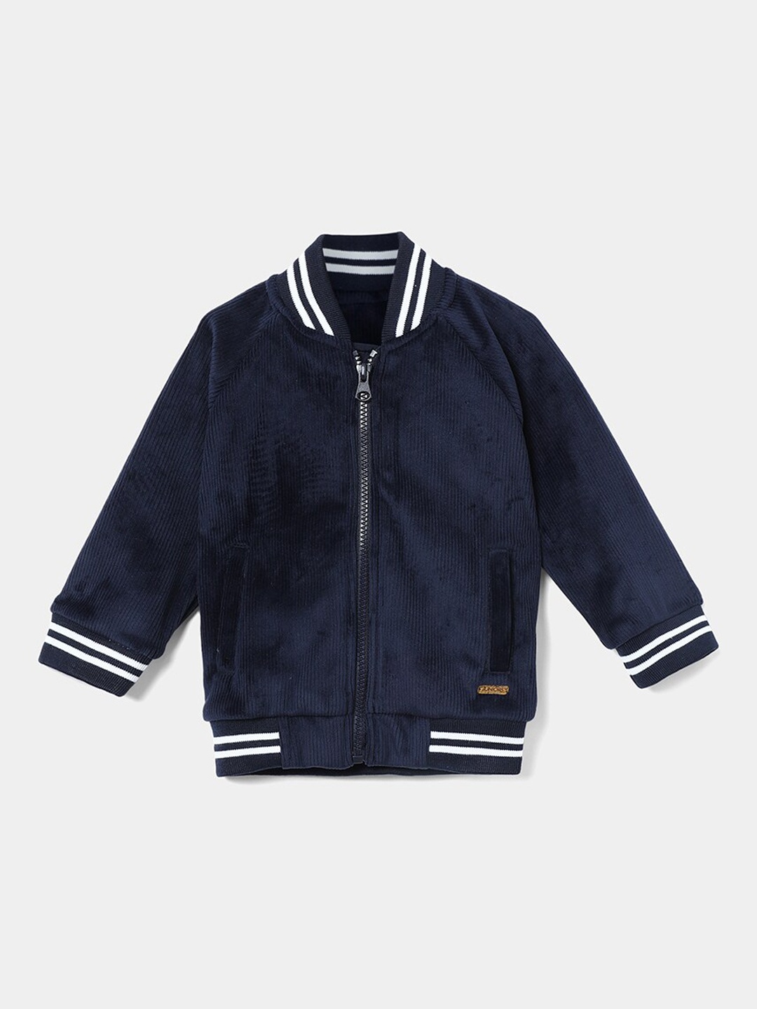 

Juniors by Lifestyle Boys Stand Collar Bomber Jacket, Blue