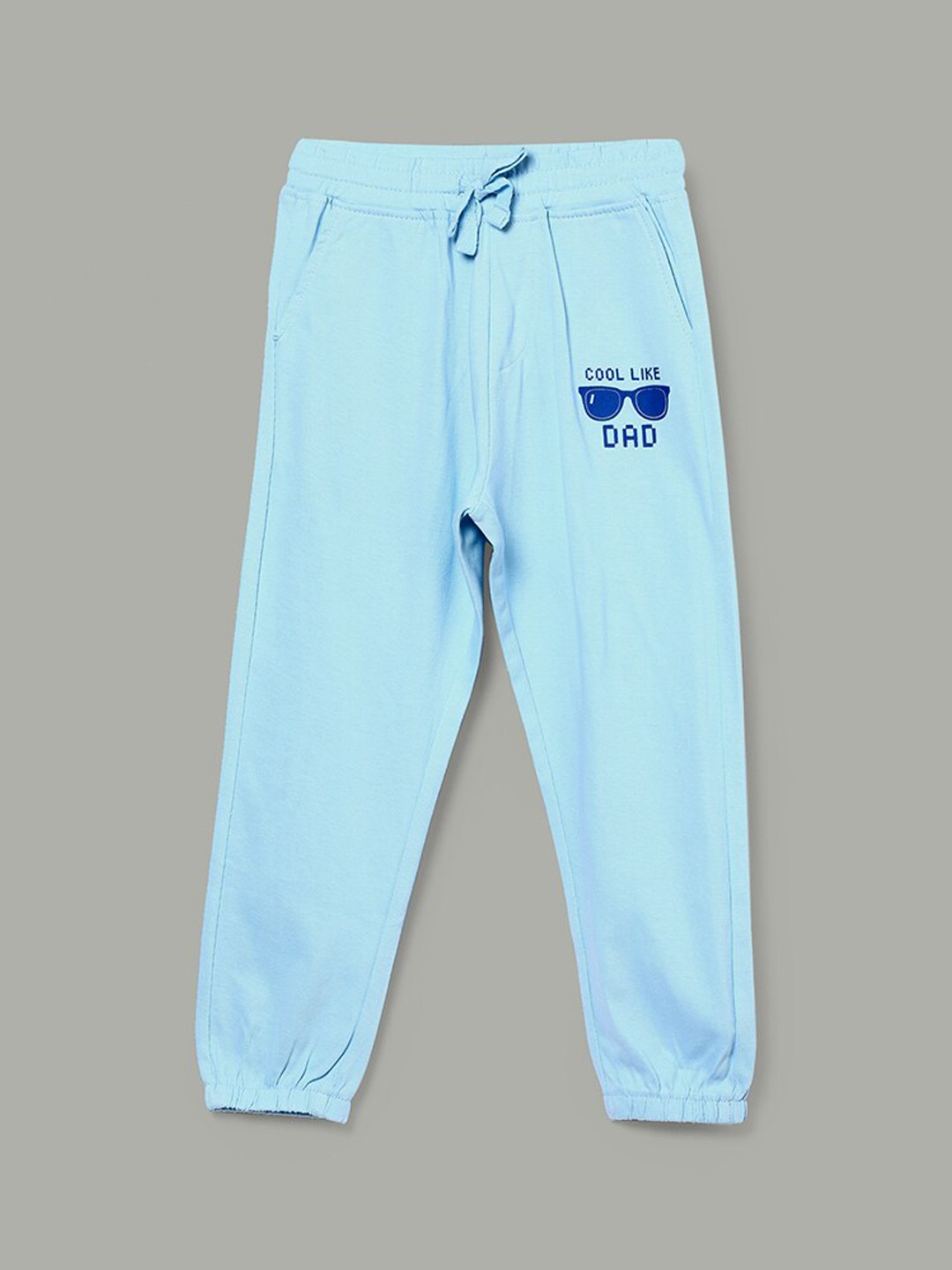 

Juniors by Lifestyle Boys Pure Cotton Joggers, Blue