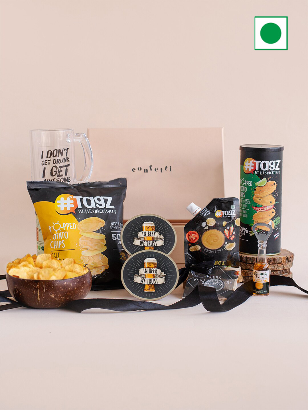 

Confetti Gifts Set Of 7 Assorted Gift Hamper Set, Multi
