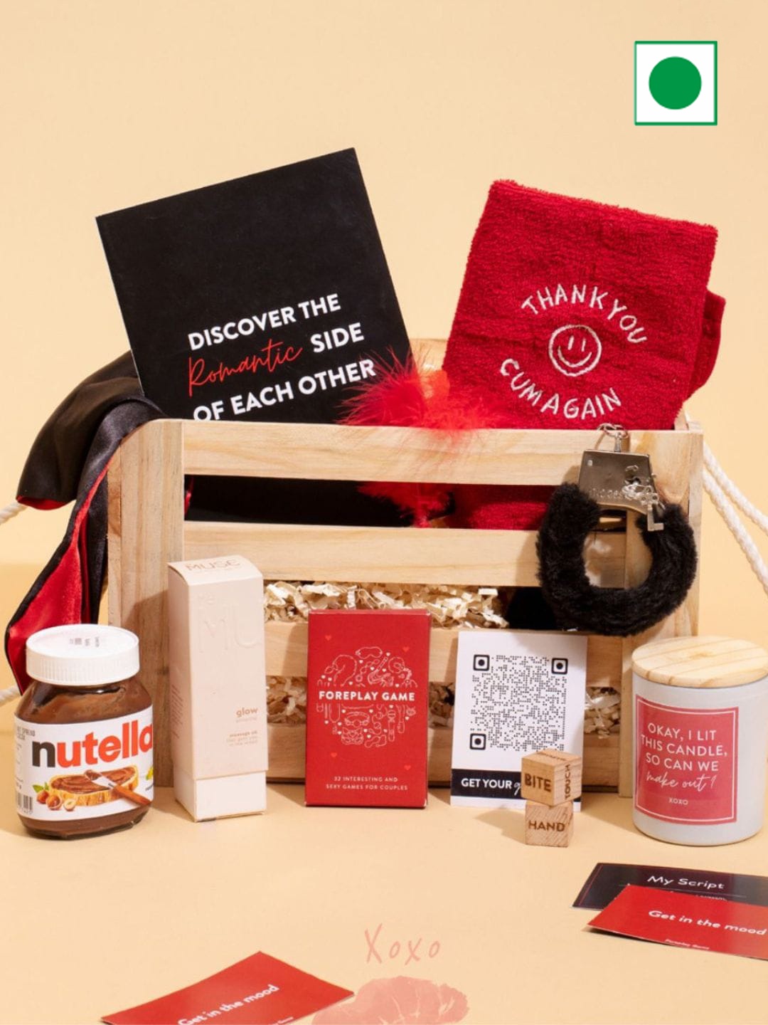 

Confetti Gifts Assorted Gift Hamper Pack, Red