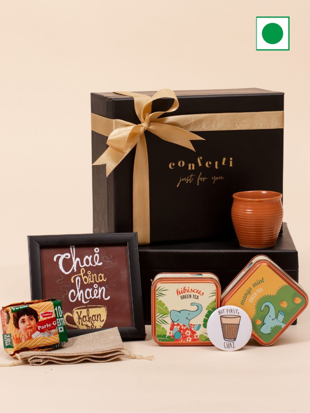 

Confetti Gifts Set Of 6 Assorted Gift Set, Brown