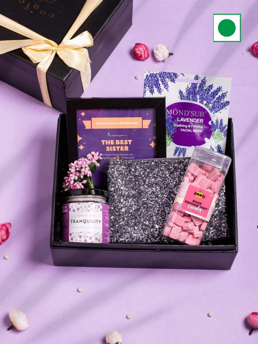 

Confetti Gifts Set of 5 Items Assorted Gift Hamper, Multi