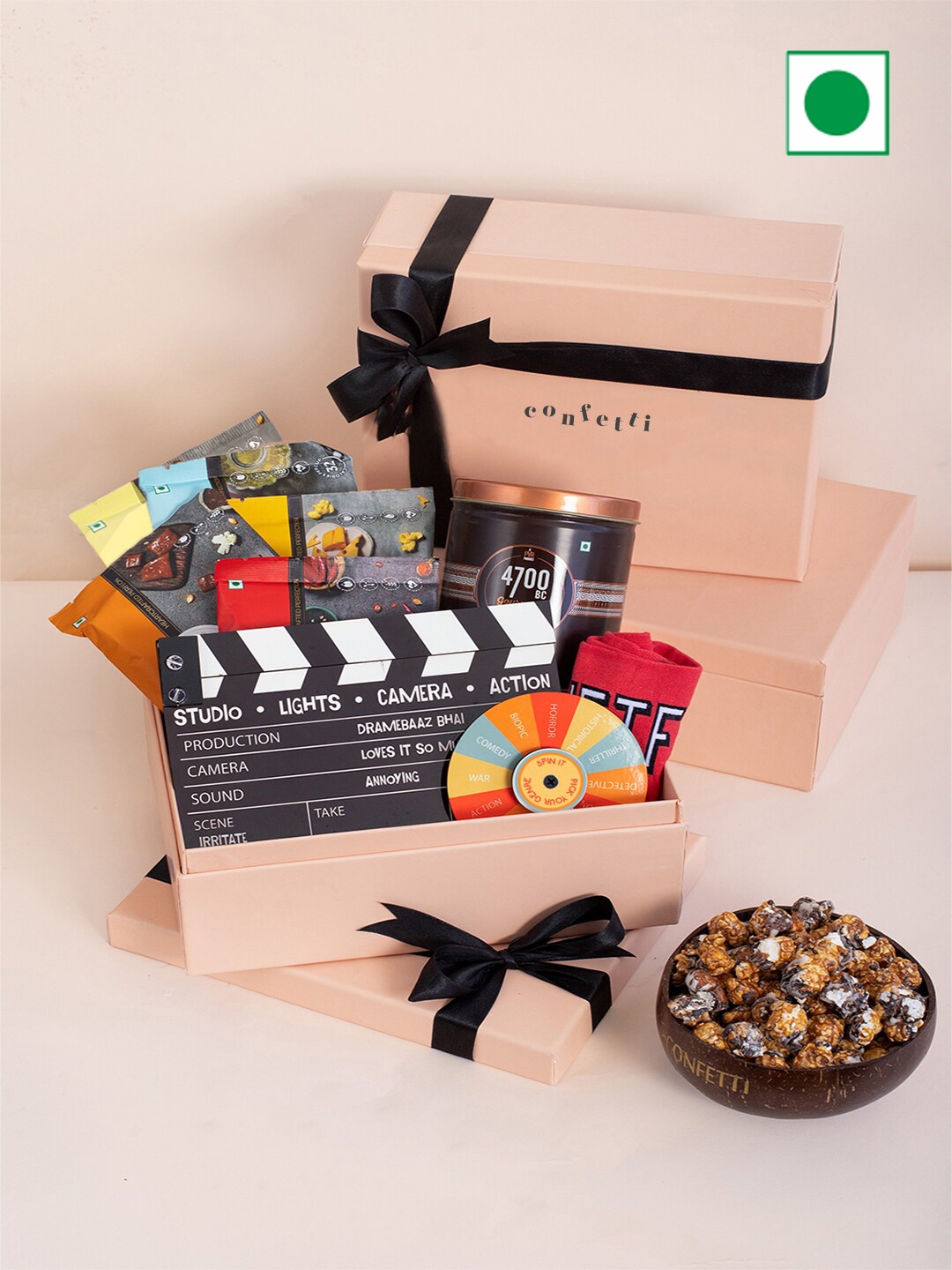 

Confetti Gifts Set of 5 Items Assorted Gift Hamper, Multi