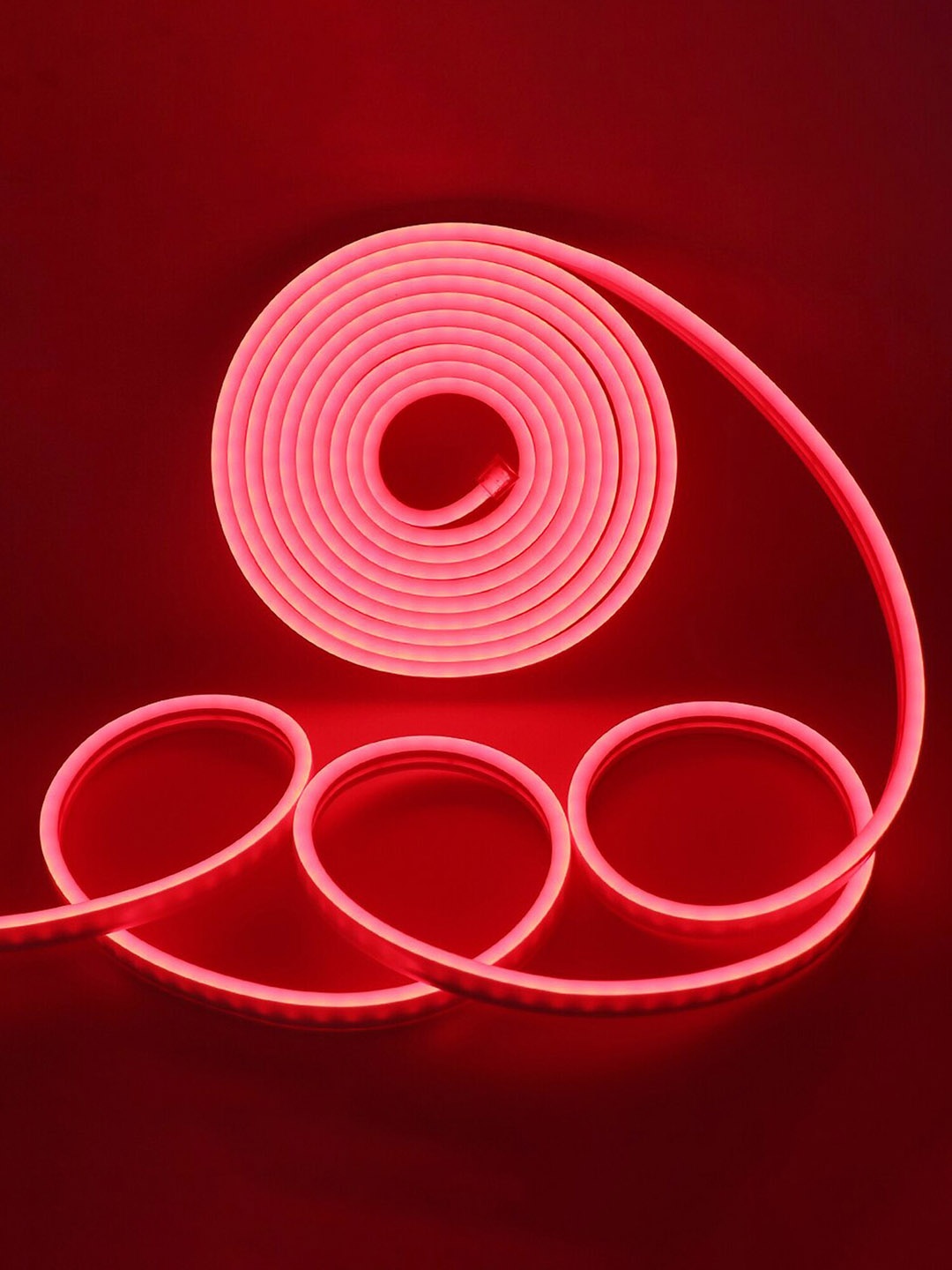

The Purple Tree Decorative String Lights, Red