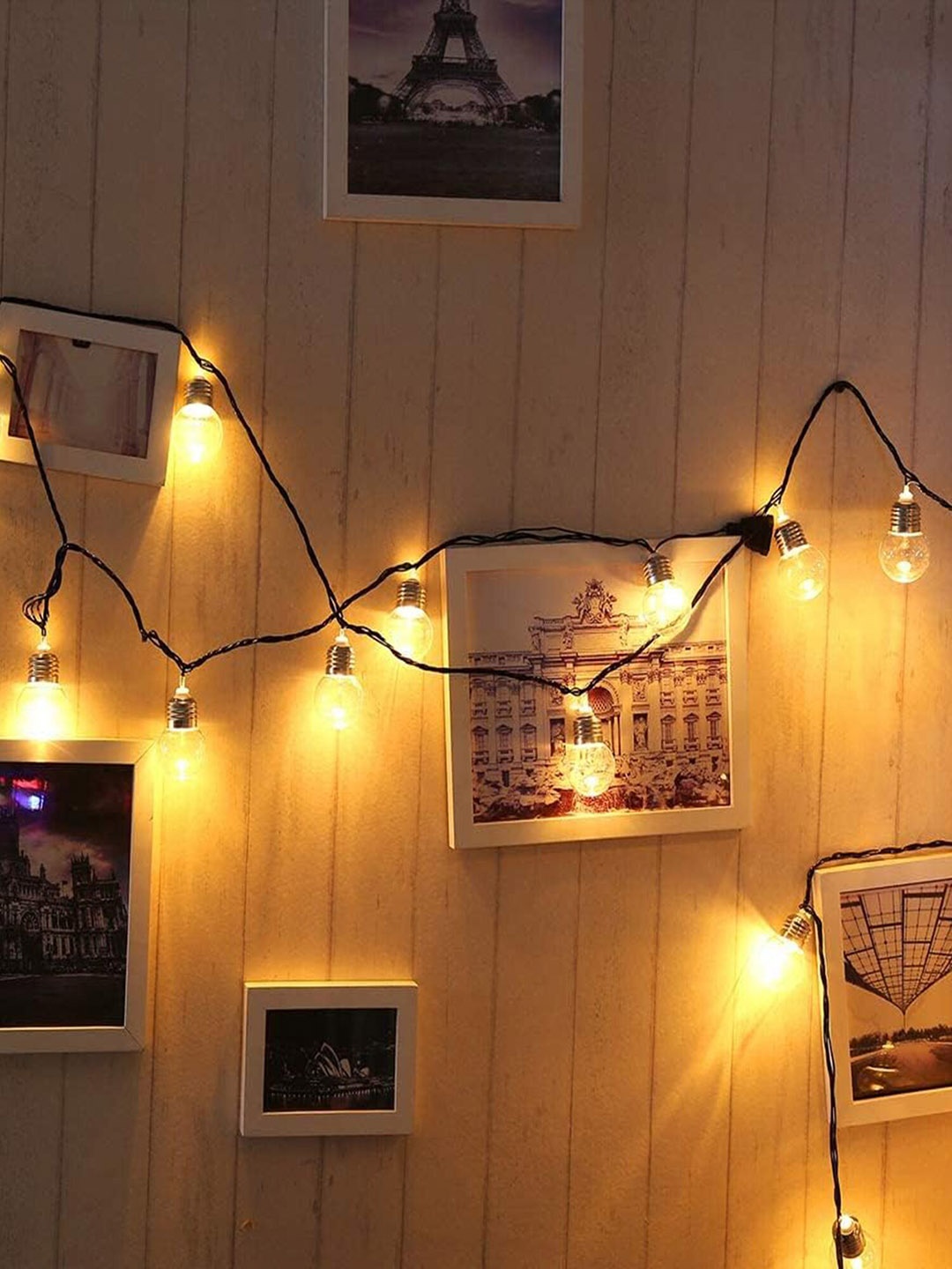 

The Purple Tree Decorative String Lights, White