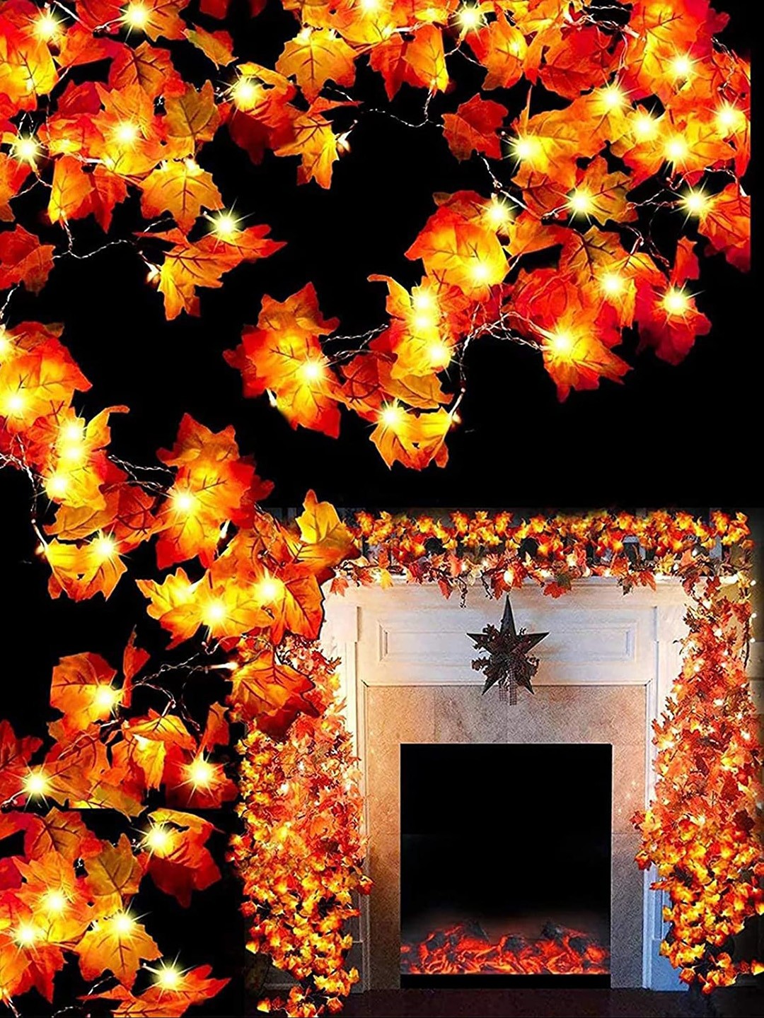 

The Purple Tree Decorative String Lights, White