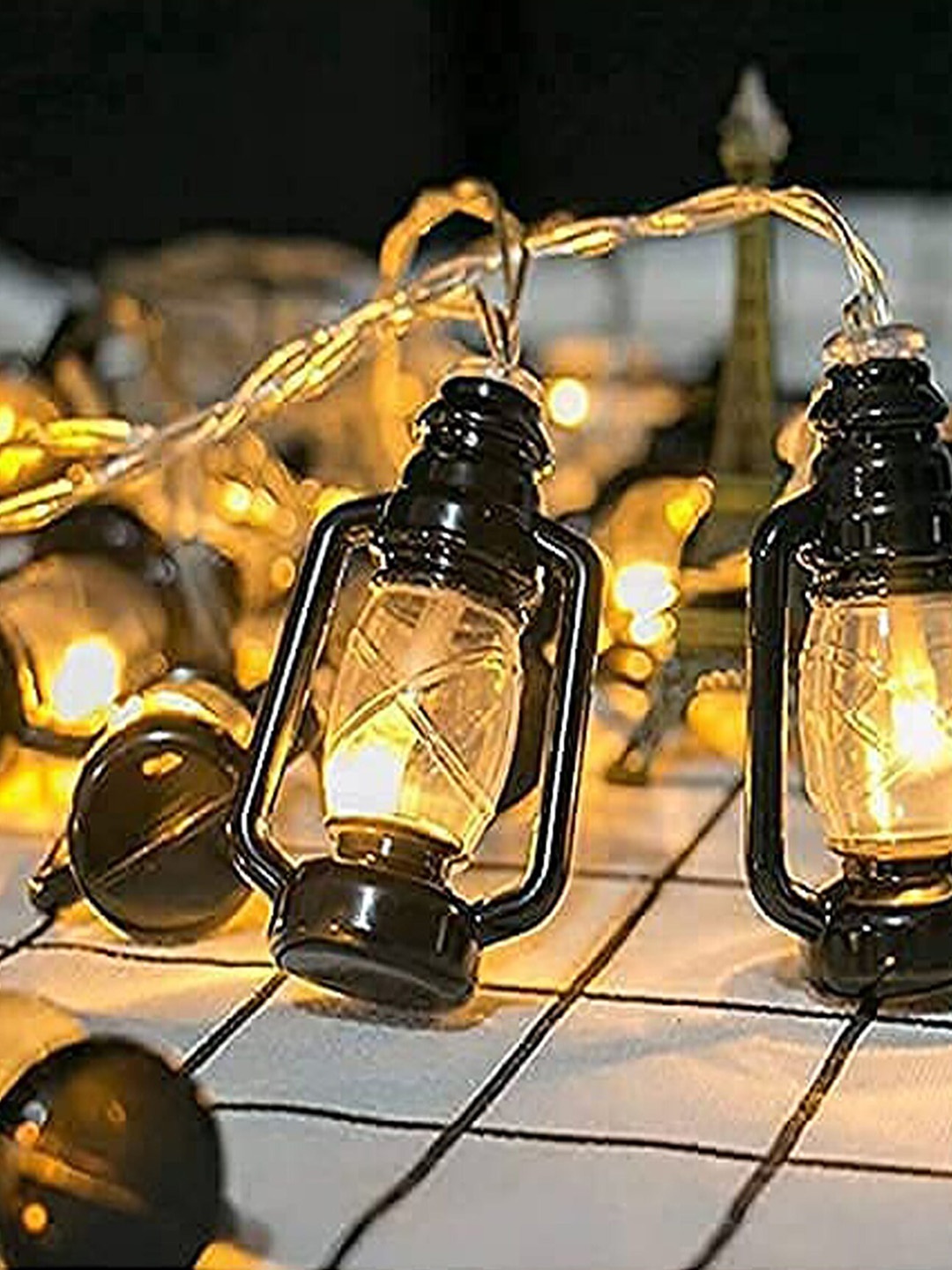 

The Purple Tree Decorative String Lights, White